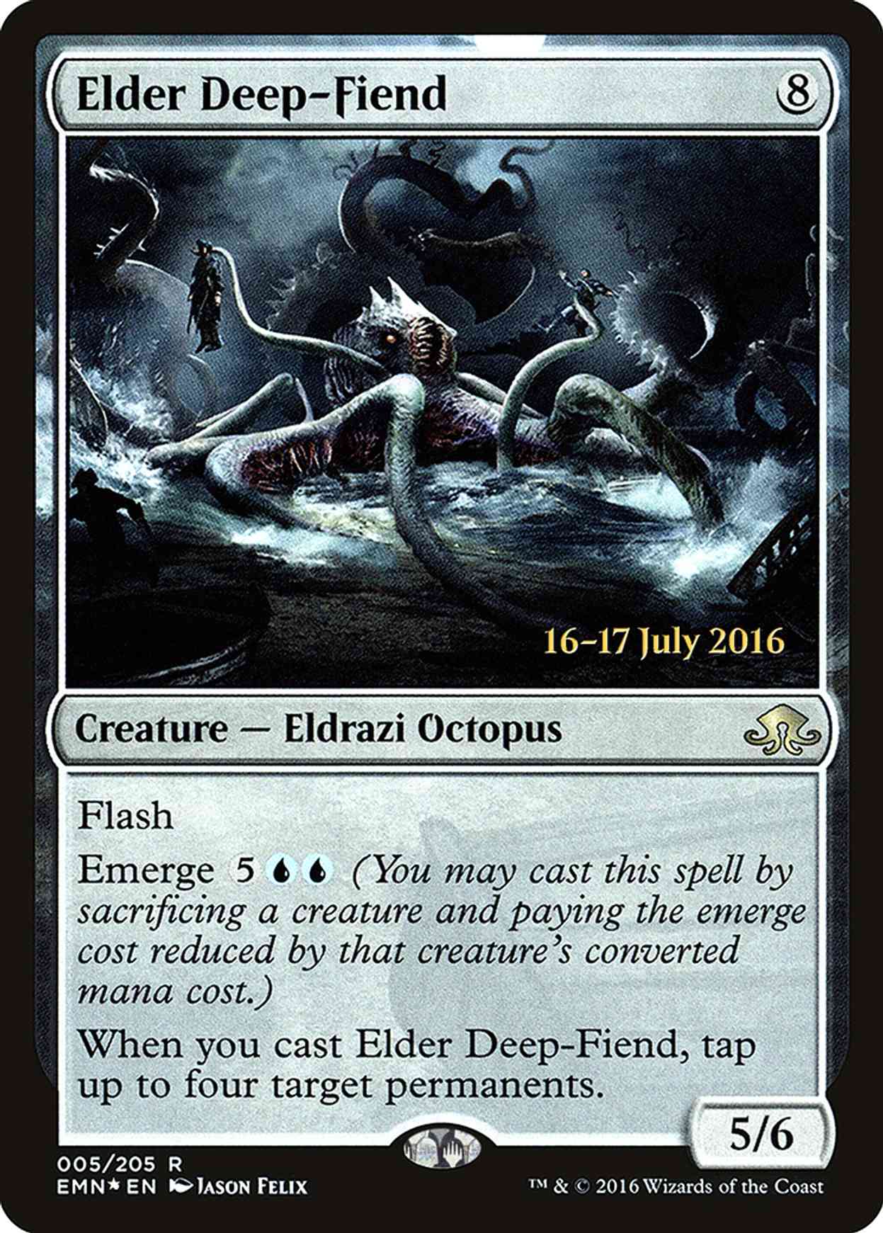 Elder Deep-Fiend magic card front