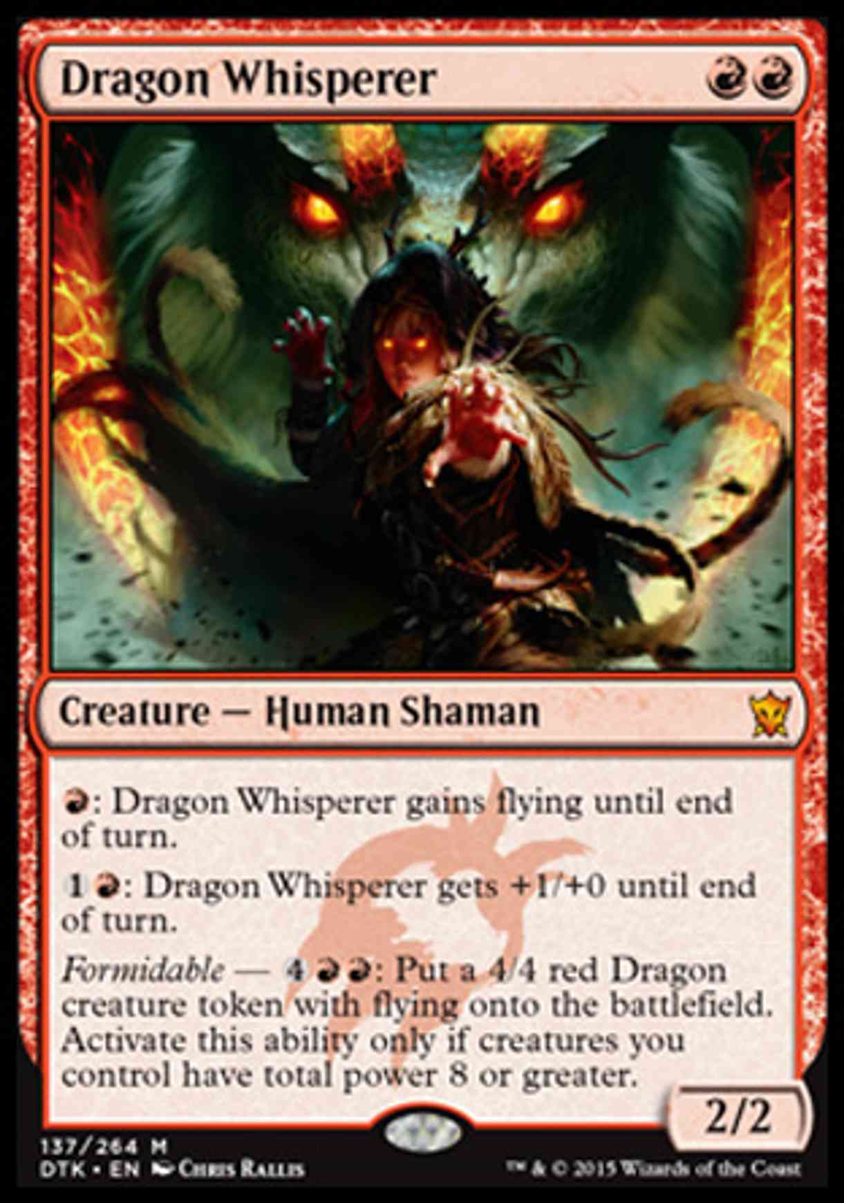 Dragon Whisperer magic card front