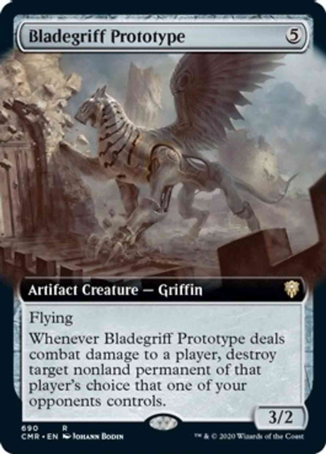 Bladegriff Prototype (Extended Art) magic card front