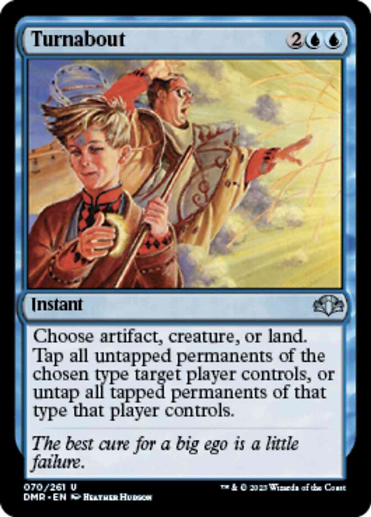 Turnabout magic card front