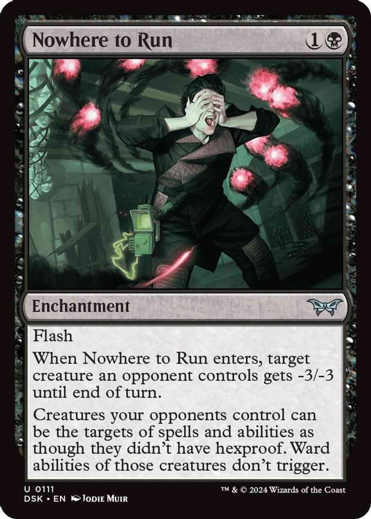 Nowhere to Run magic card front