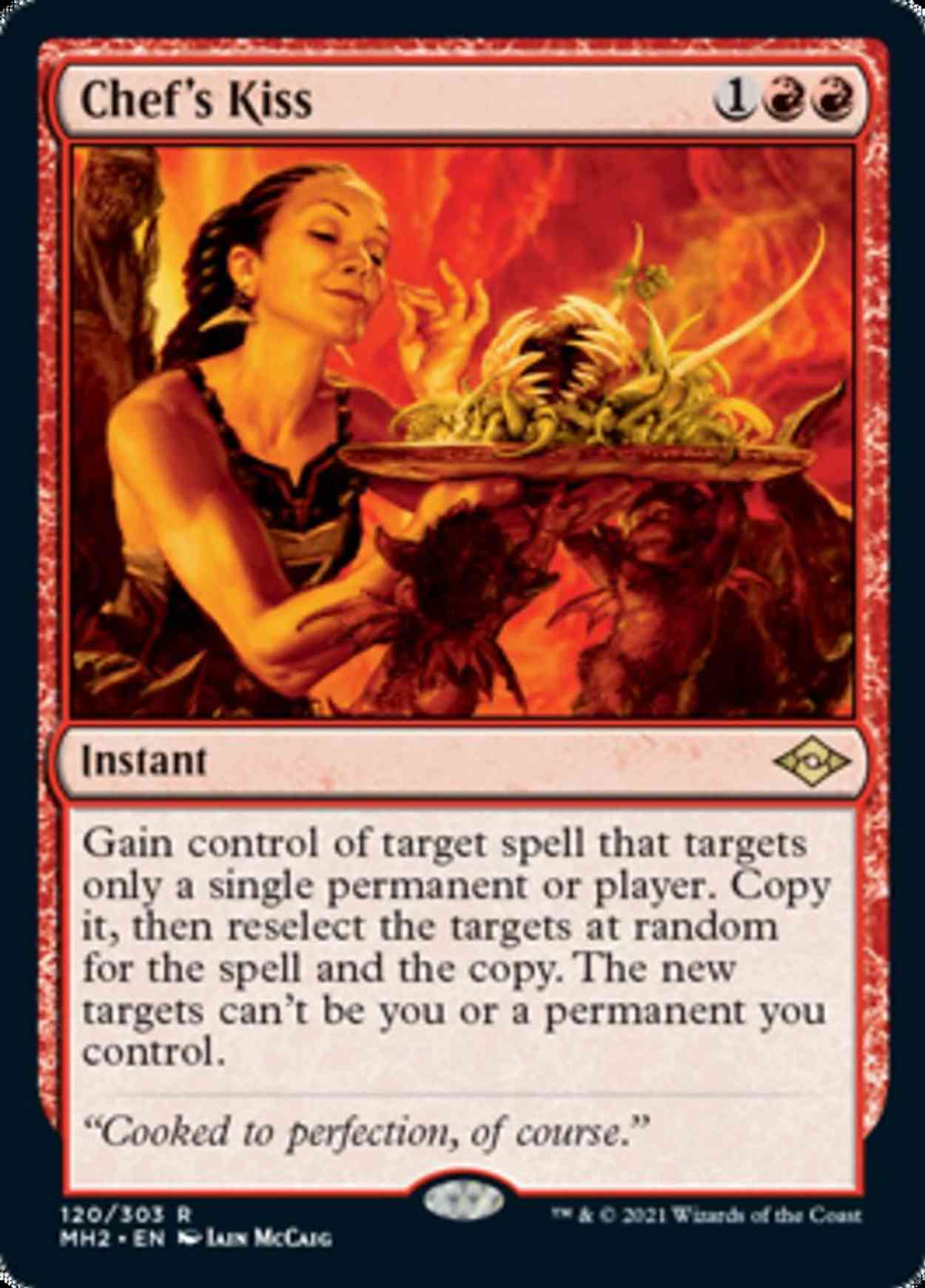 Chef's Kiss magic card front