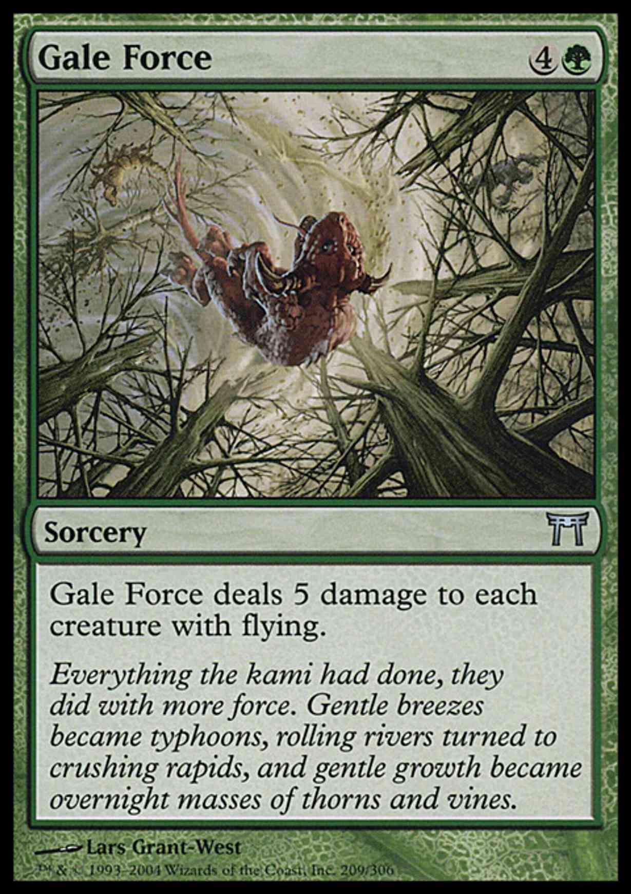 Gale Force magic card front