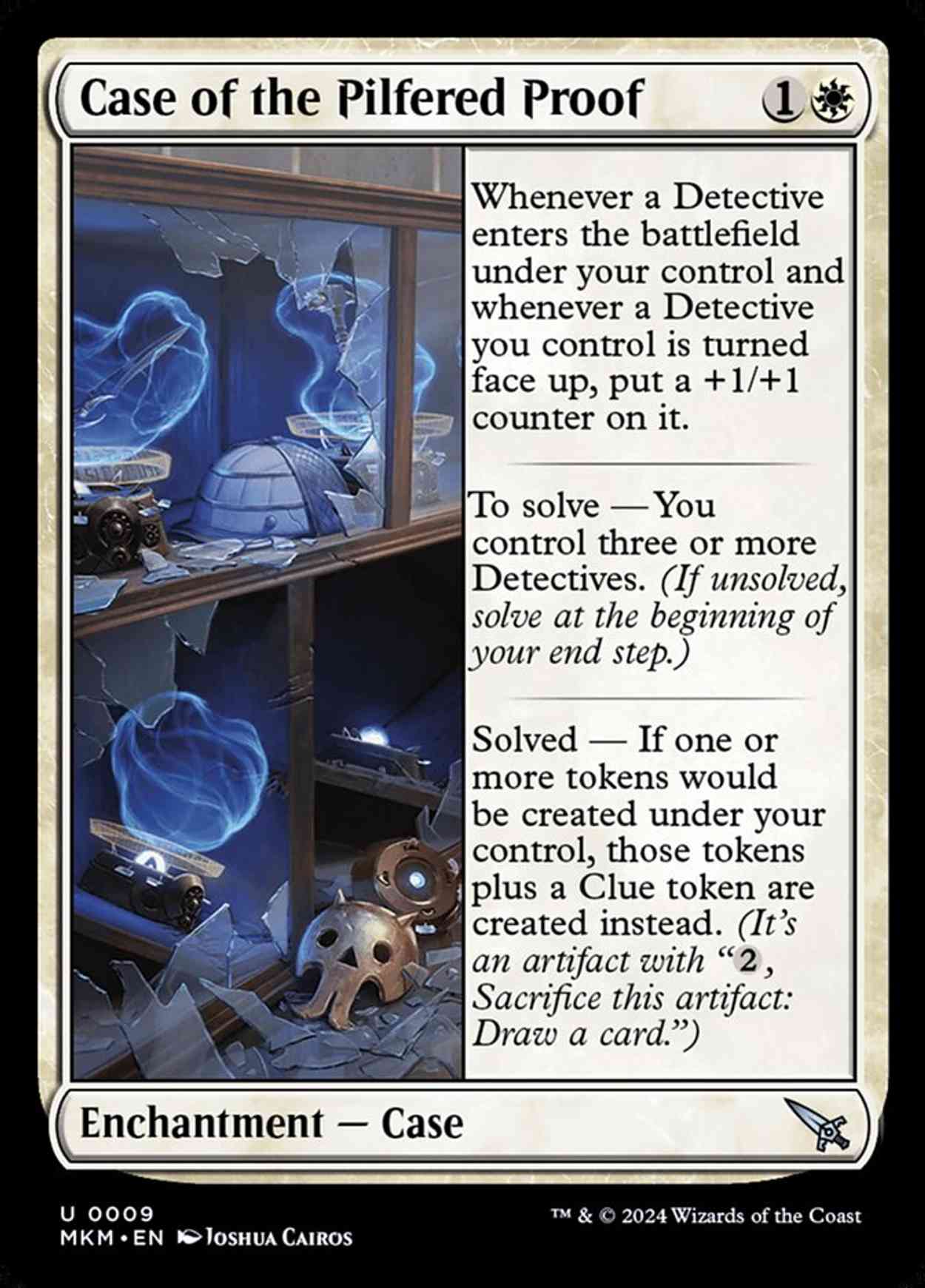 Case of the Pilfered Proof magic card front