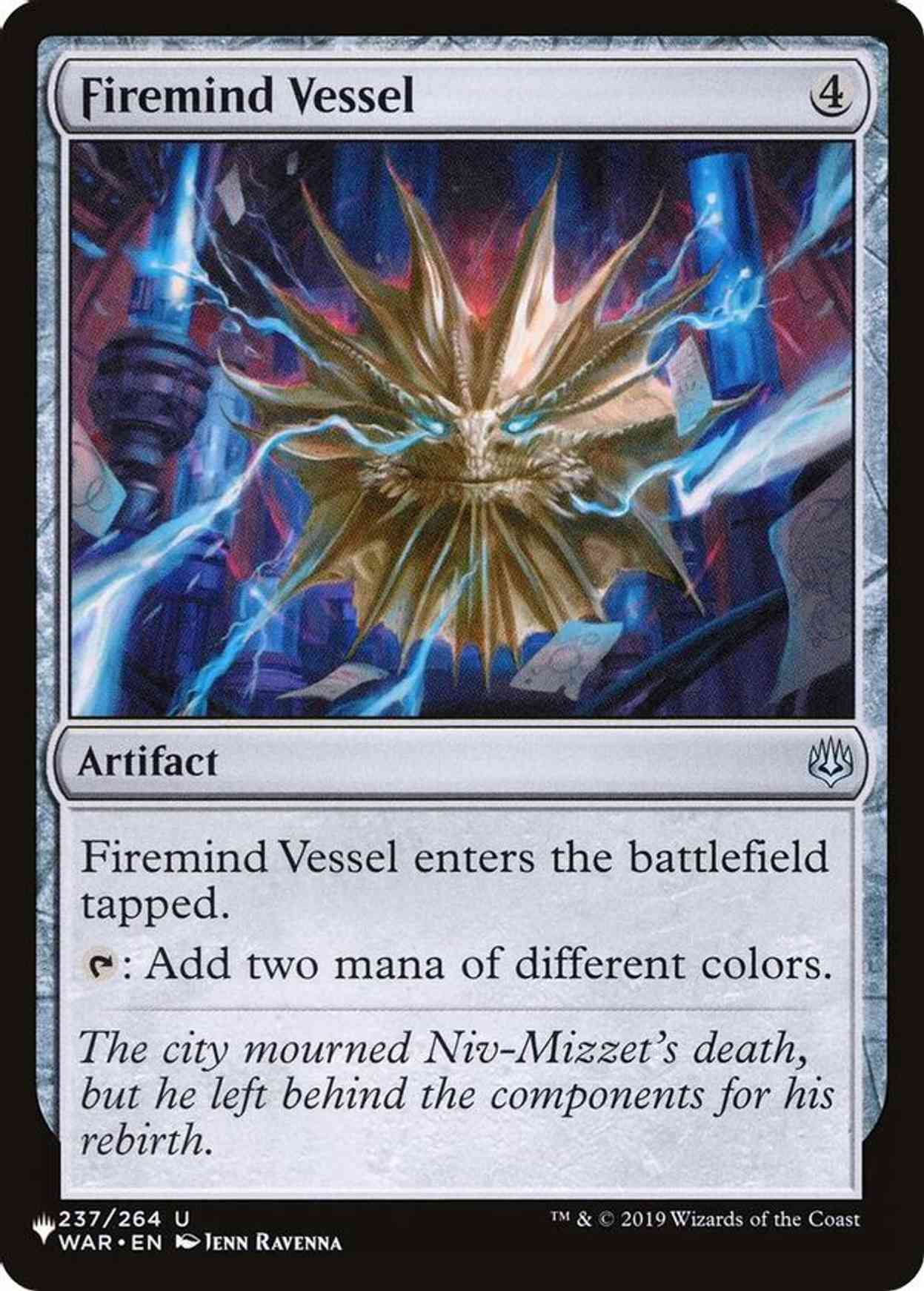 Firemind Vessel magic card front