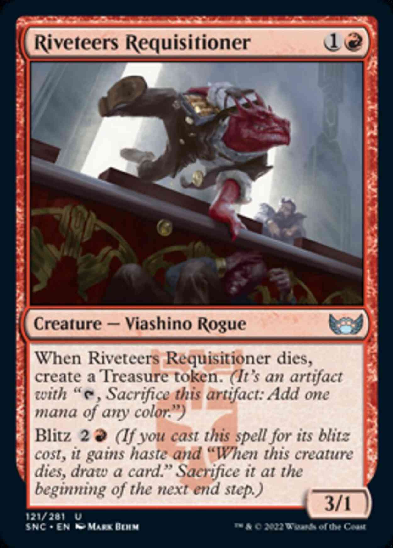 Riveteers Requisitioner magic card front