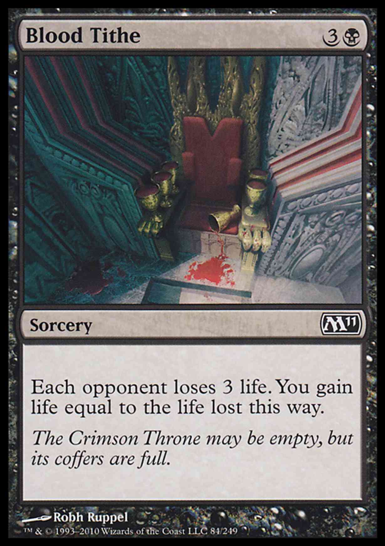 Blood Tithe magic card front