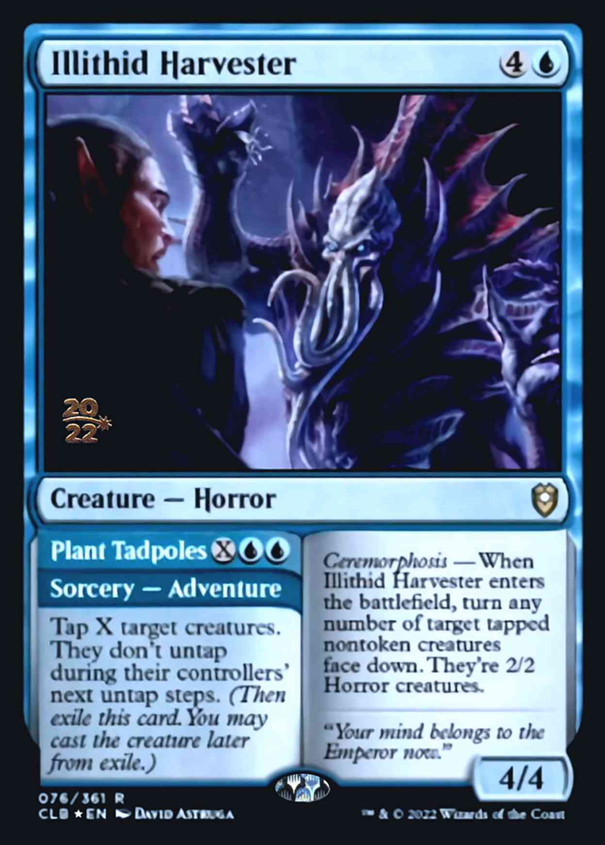 Illithid Harvester magic card front