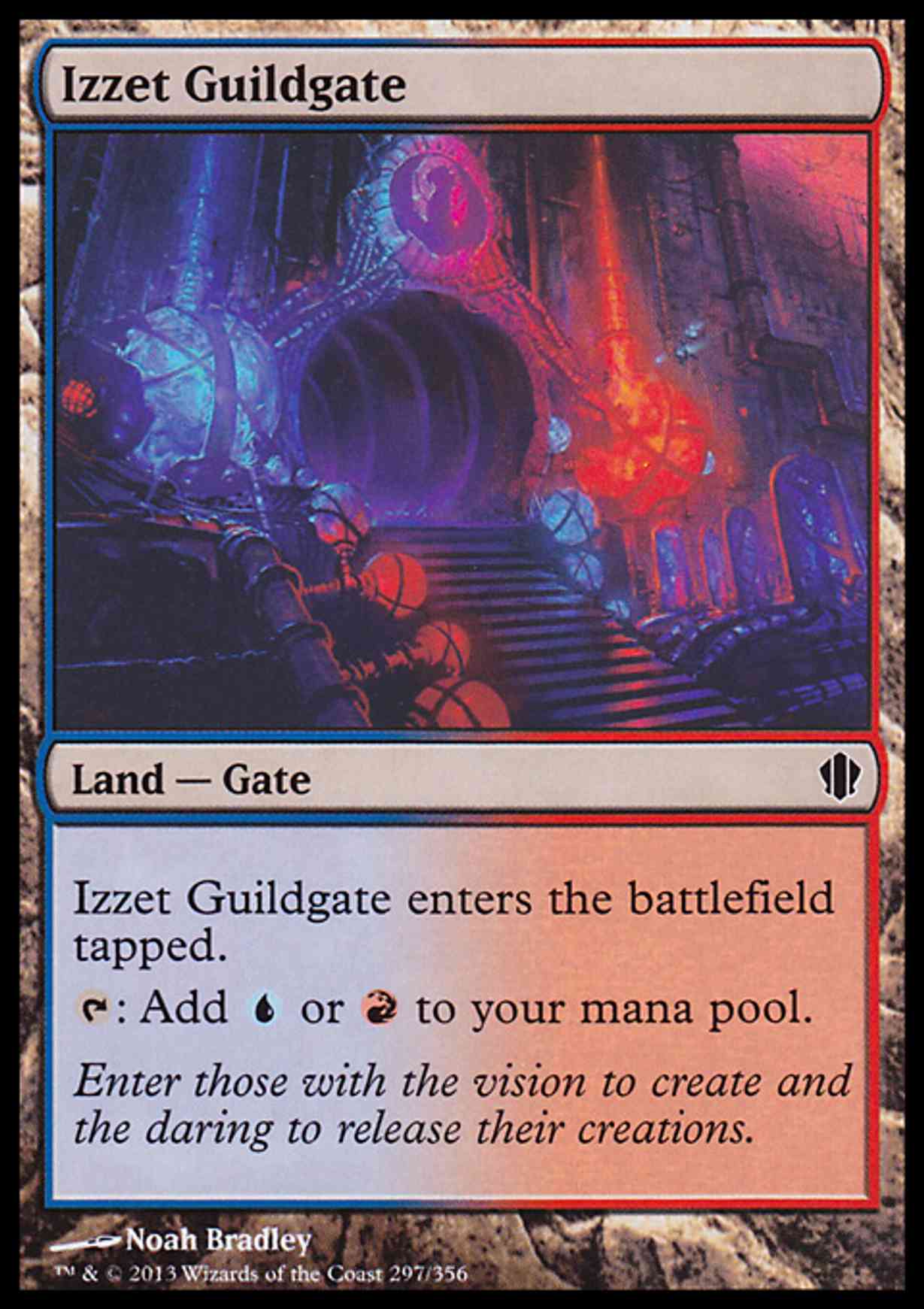 Izzet Guildgate magic card front
