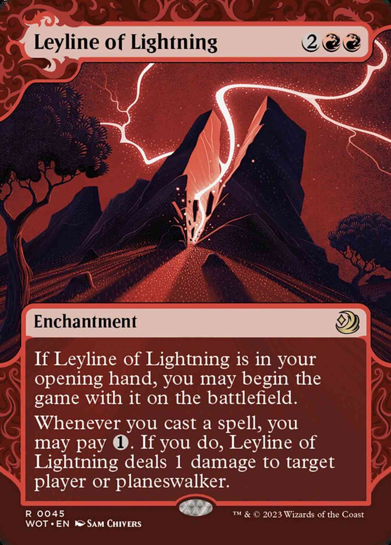 Leyline of Lightning magic card front