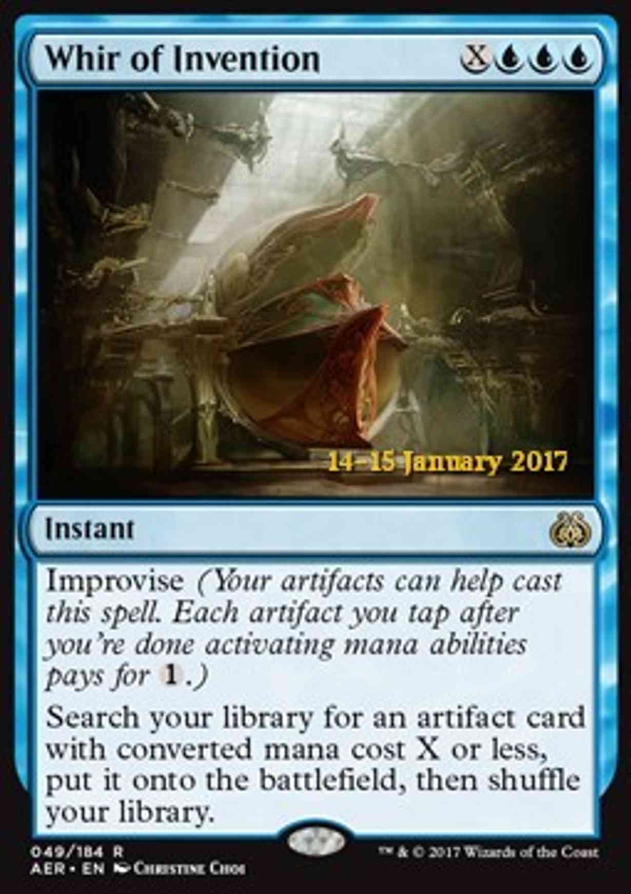 Whir of Invention magic card front