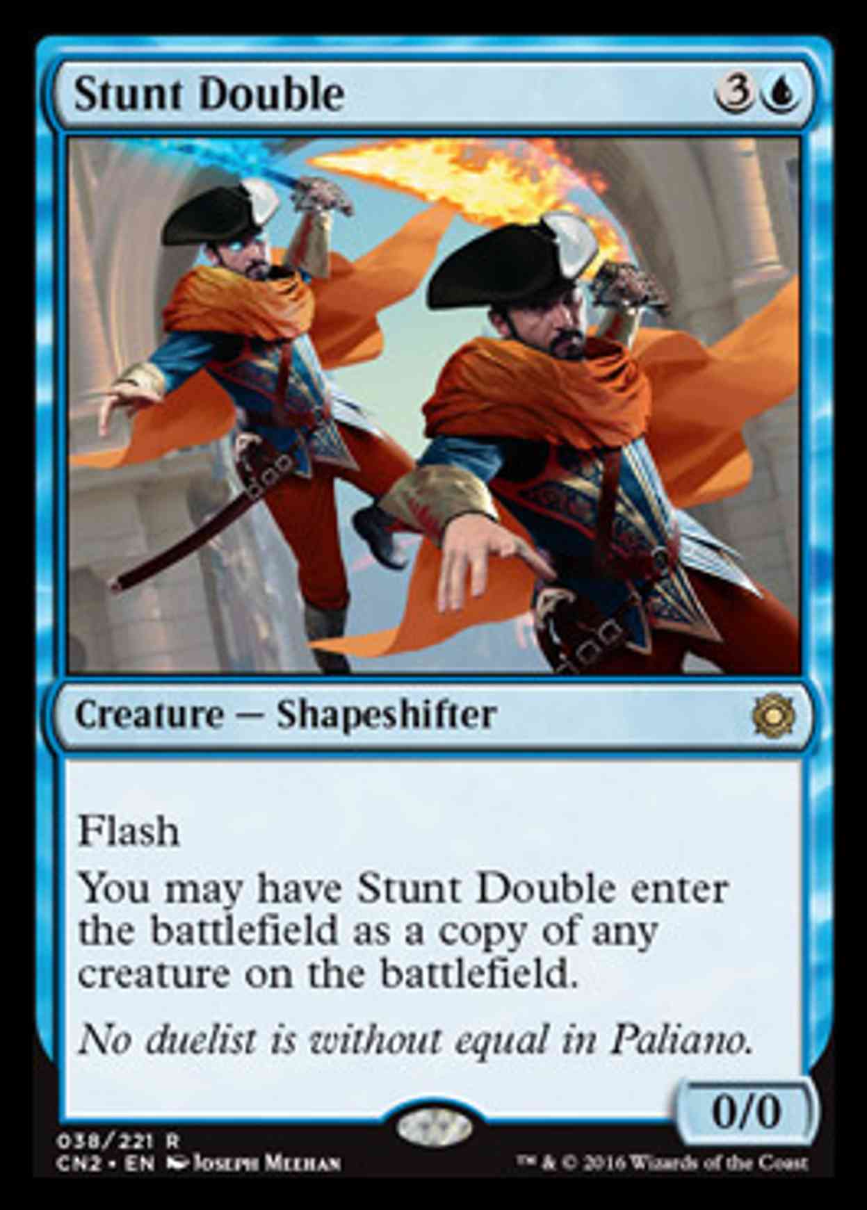 Stunt Double magic card front