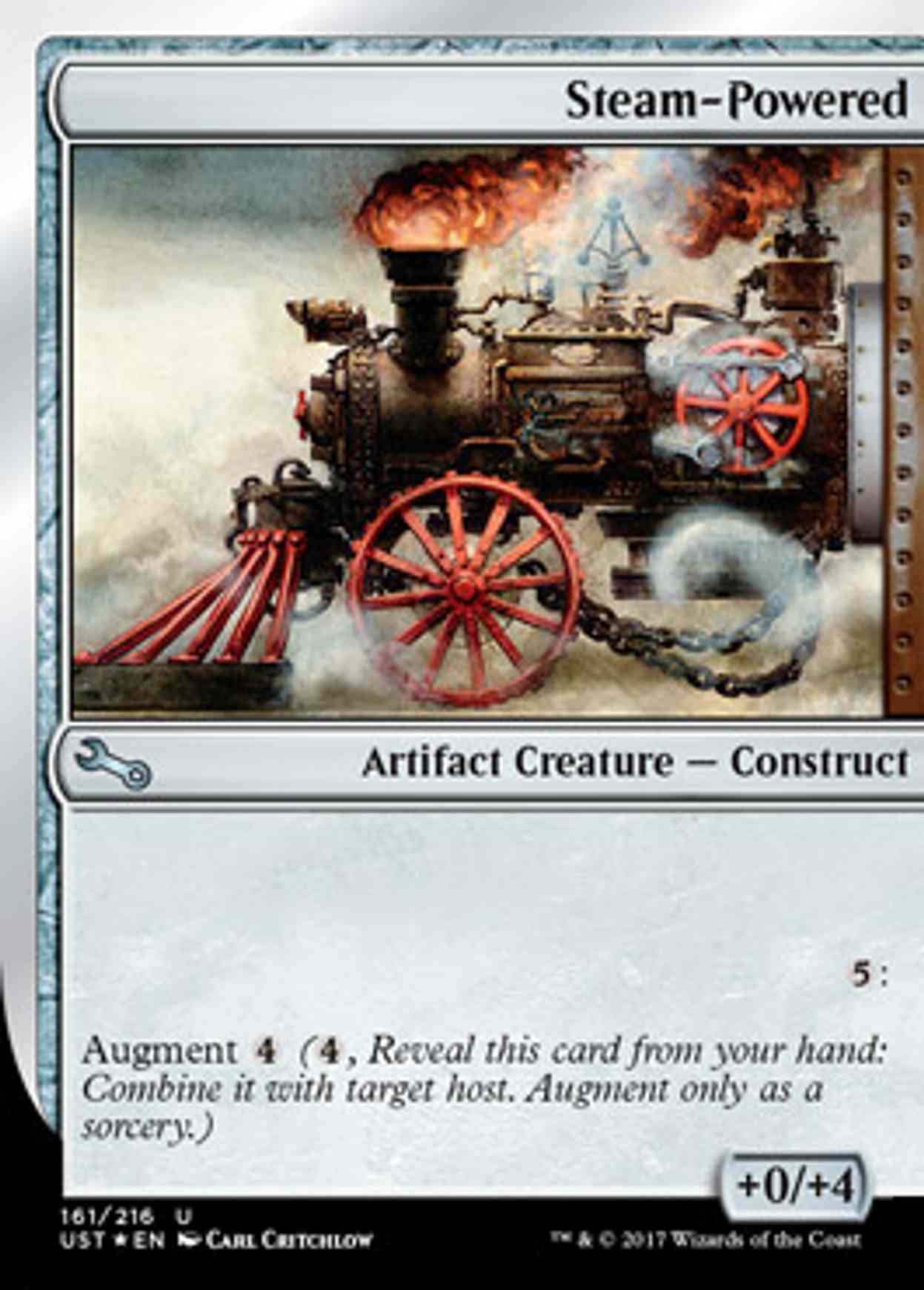 Steam-Powered magic card front