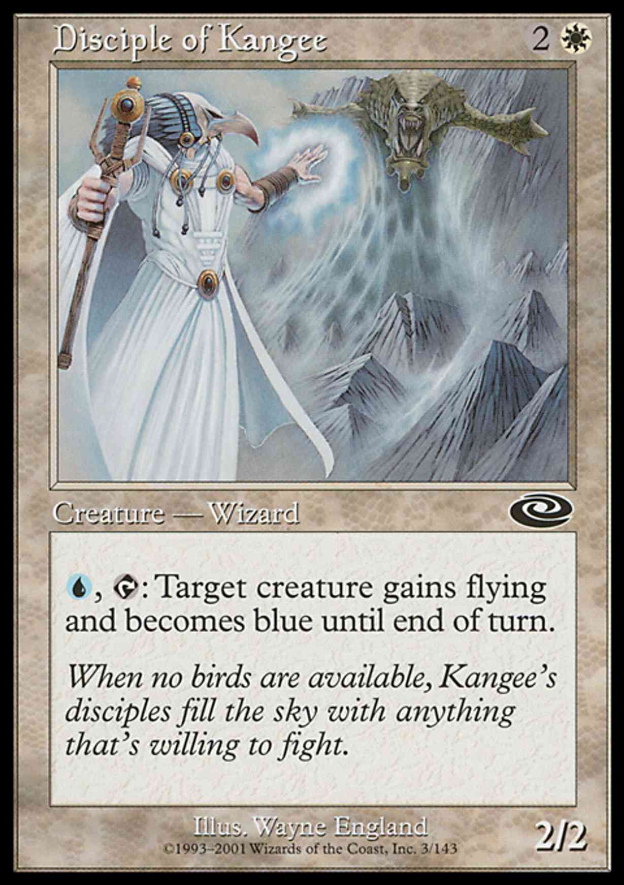 Disciple of Kangee magic card front