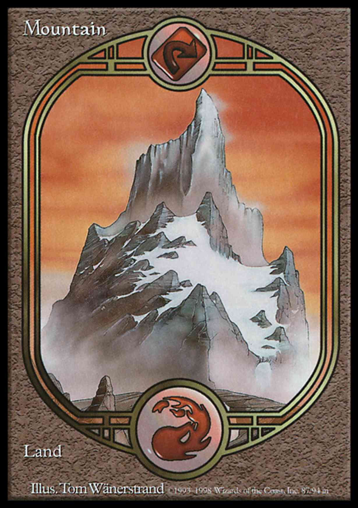 Mountain - Unglued magic card front