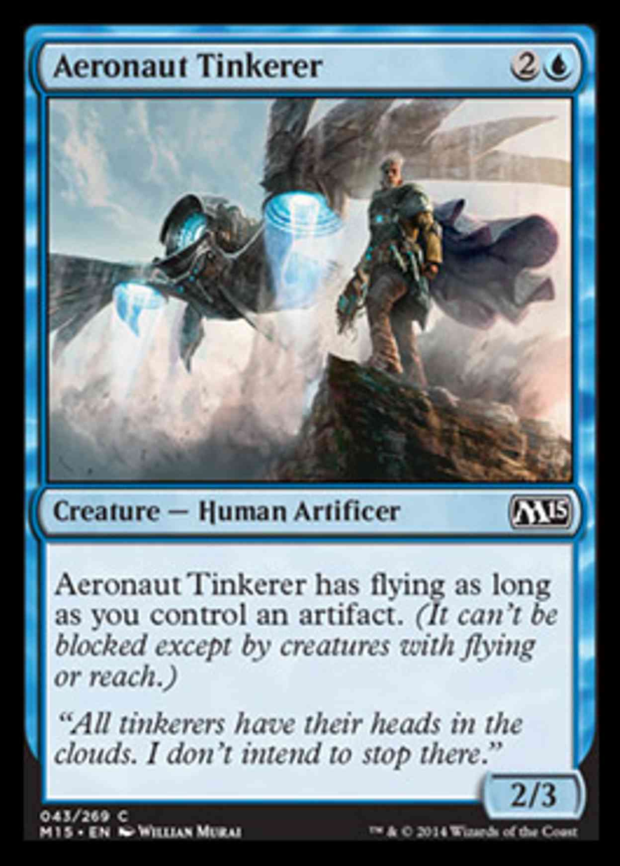 Aeronaut Tinkerer magic card front