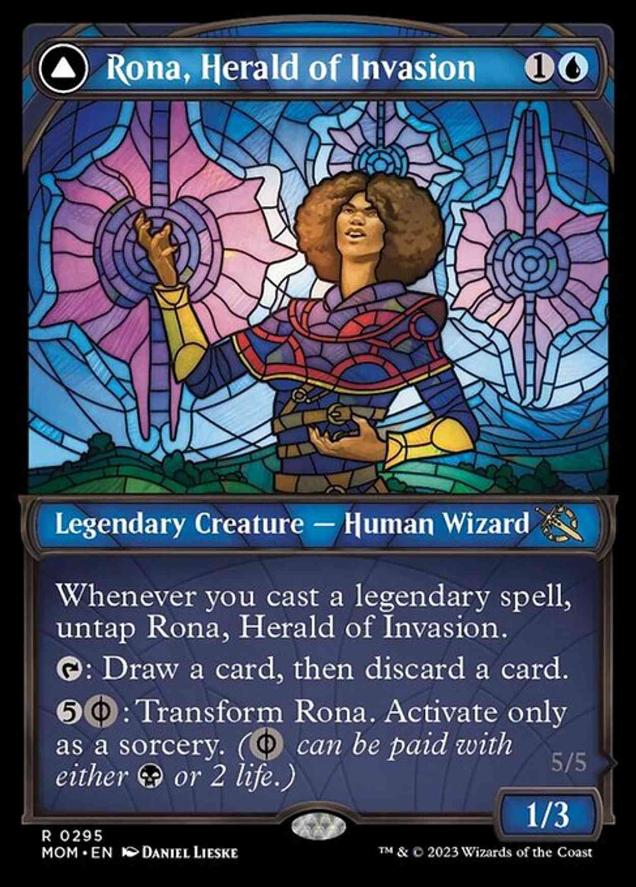 Rona, Herald of Invasion (Showcase) magic card front