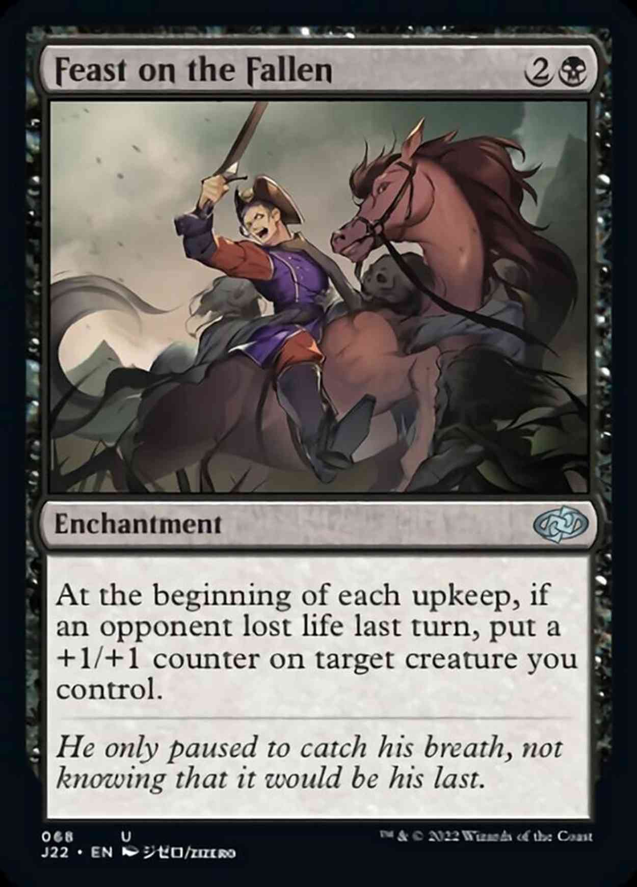 Feast on the Fallen magic card front