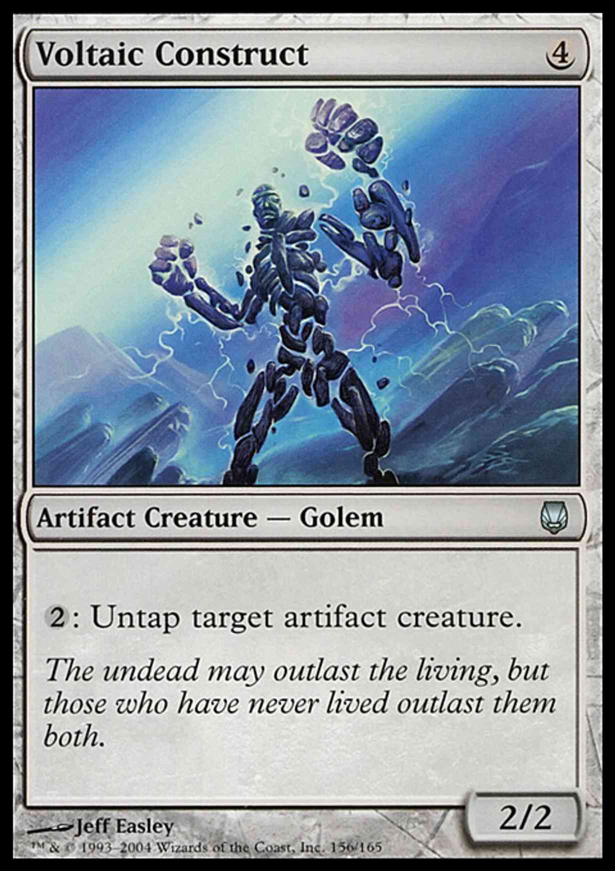 Voltaic Construct magic card front