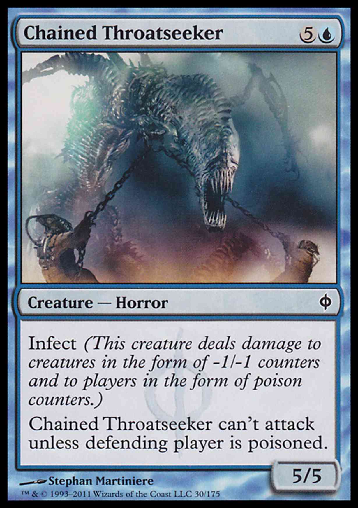 Chained Throatseeker magic card front