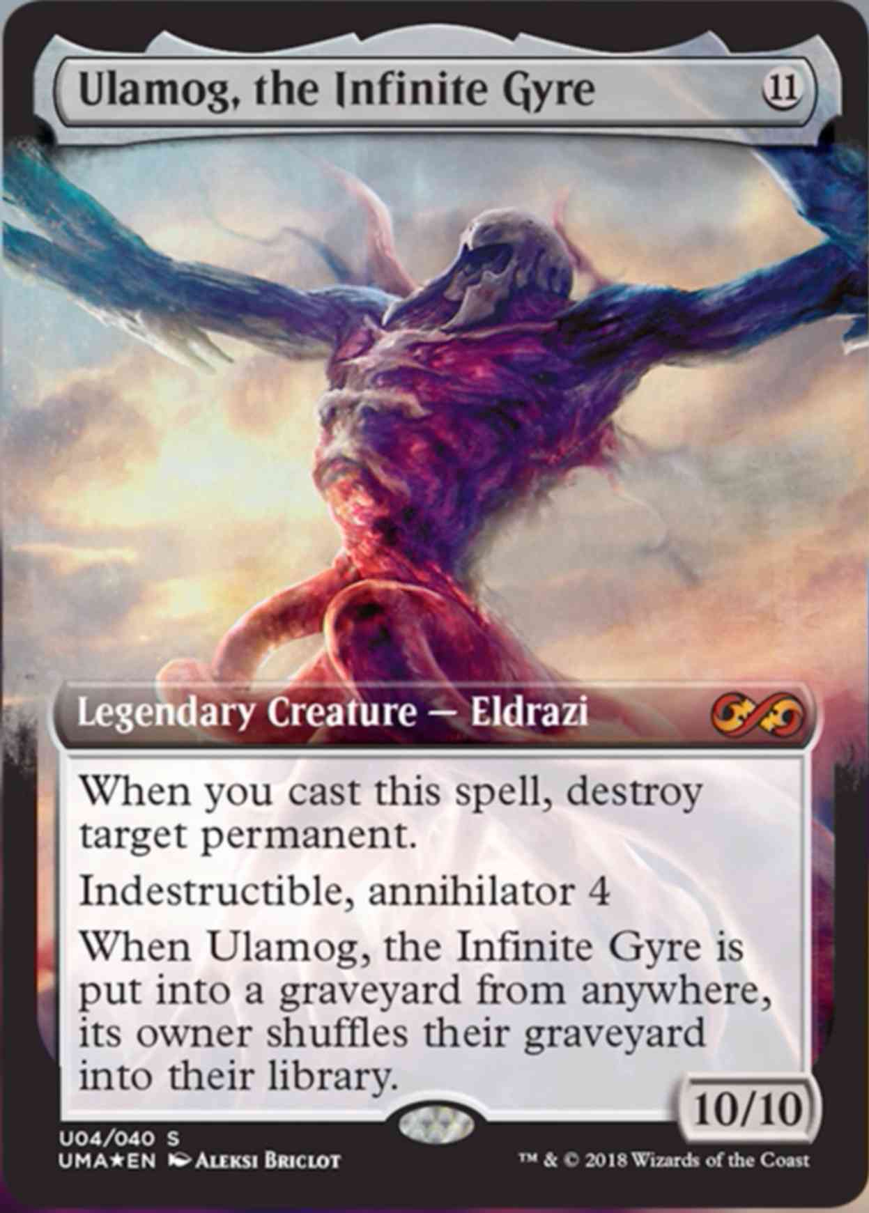 Ulamog, the Infinite Gyre magic card front