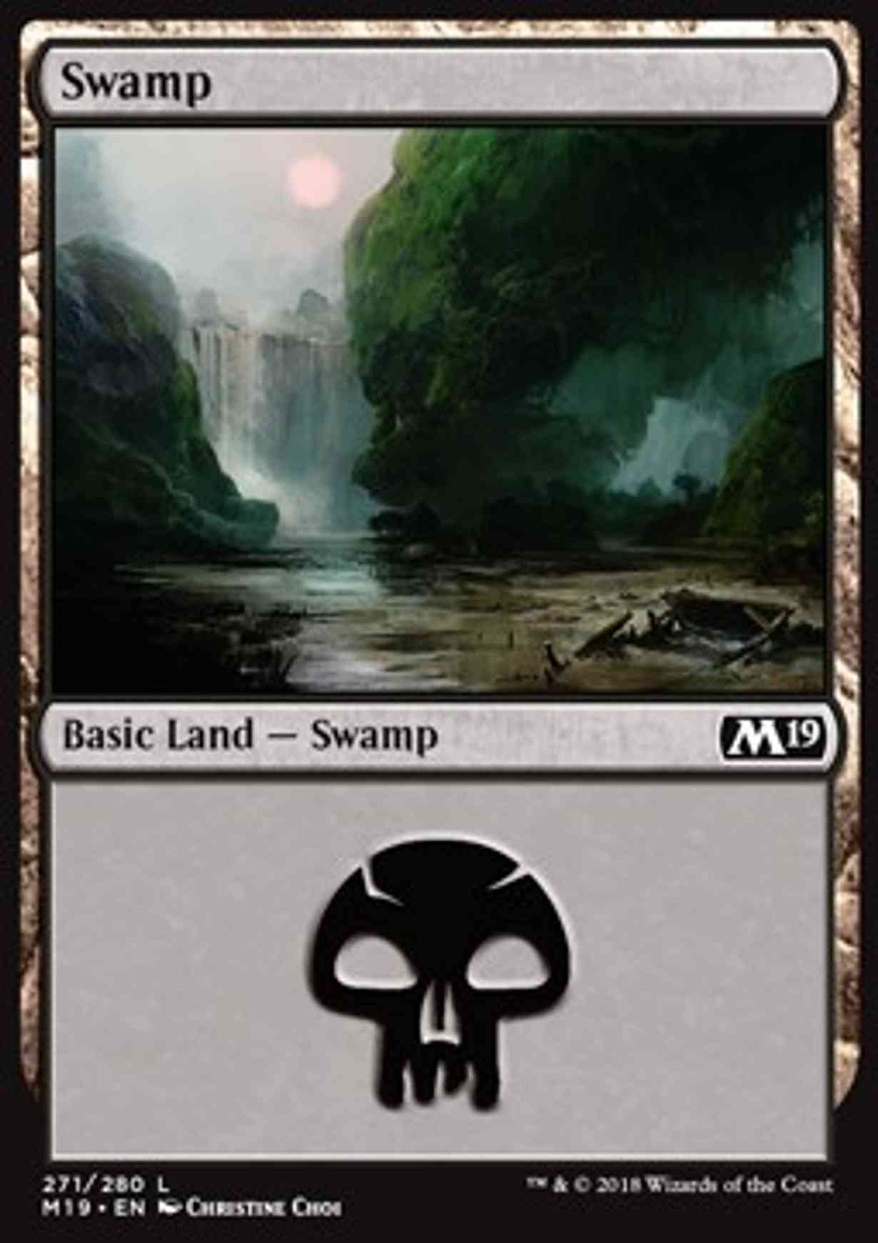 Swamp (271) magic card front