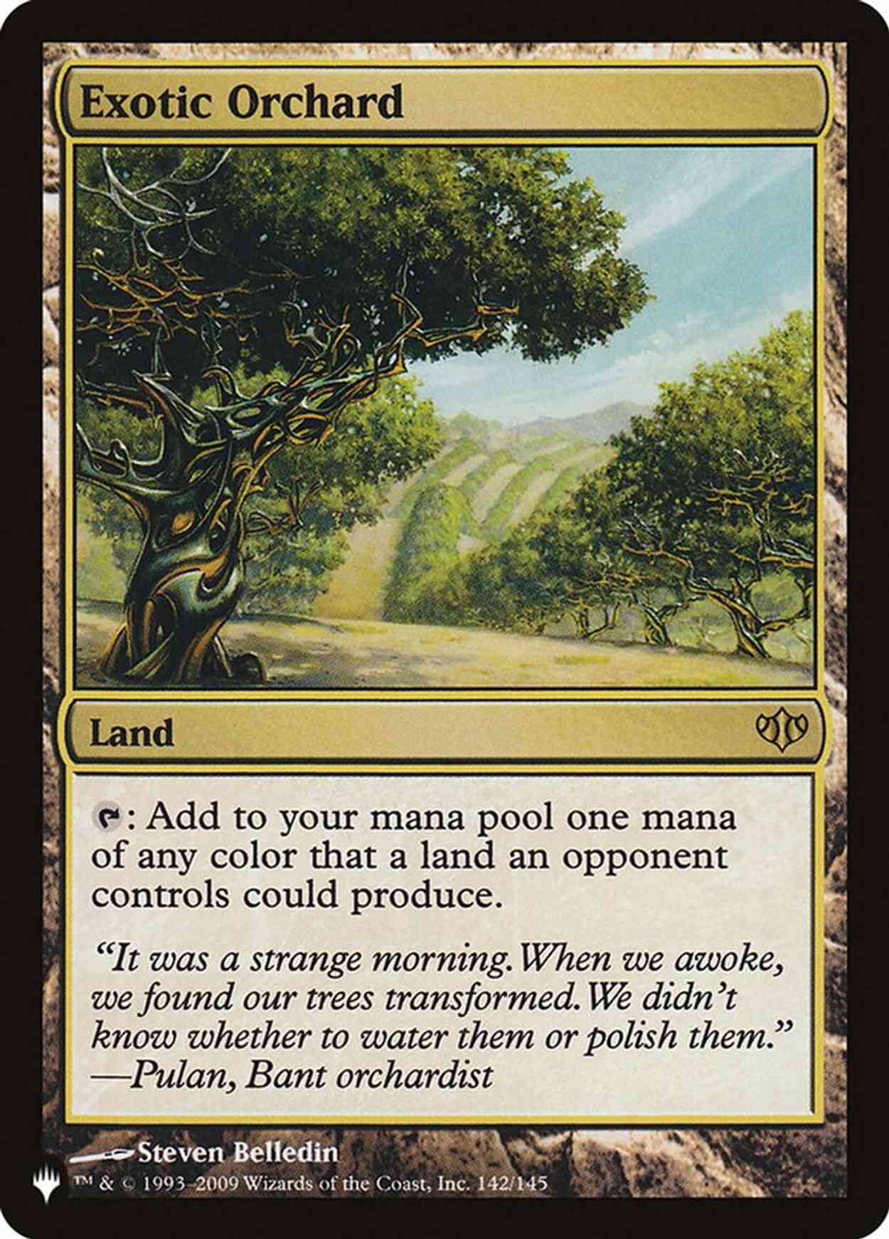 Exotic Orchard magic card front