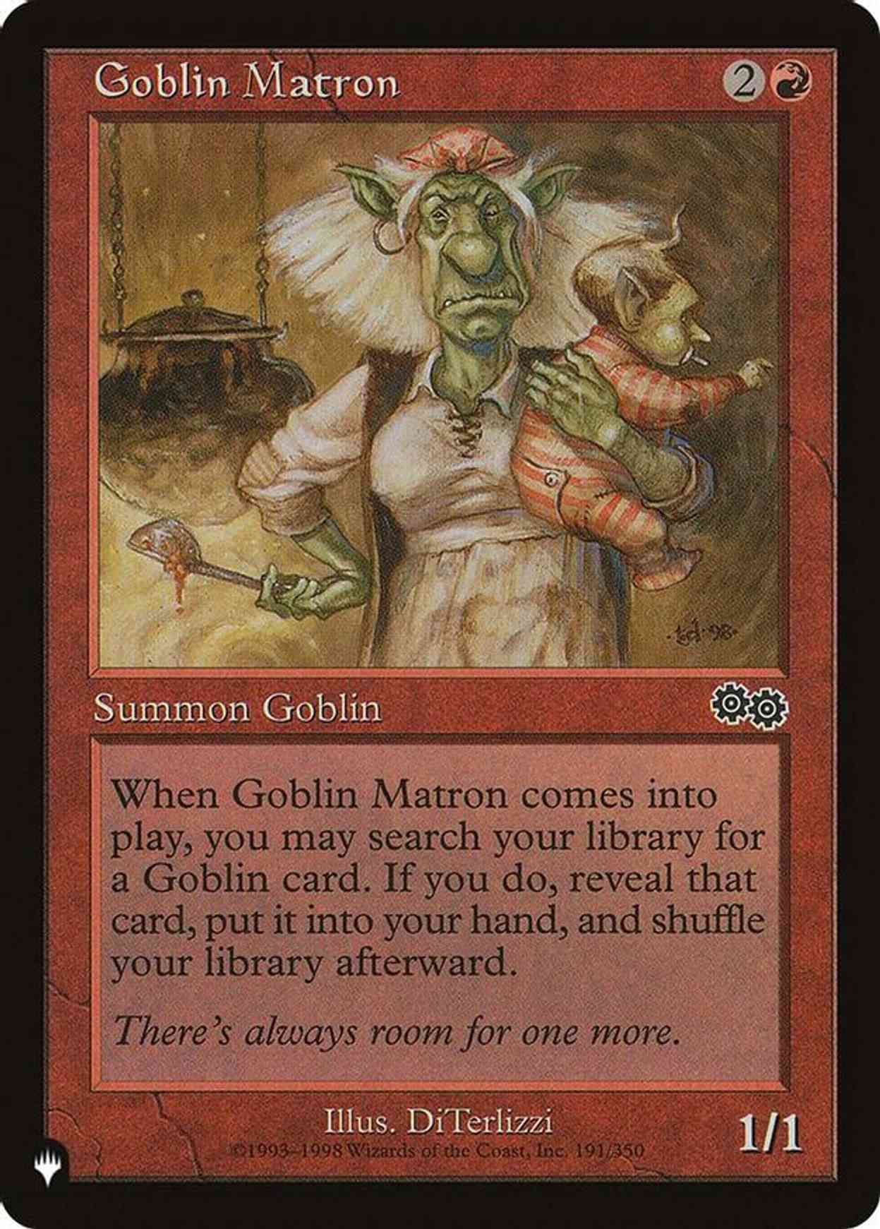 Goblin Matron (USG) magic card front