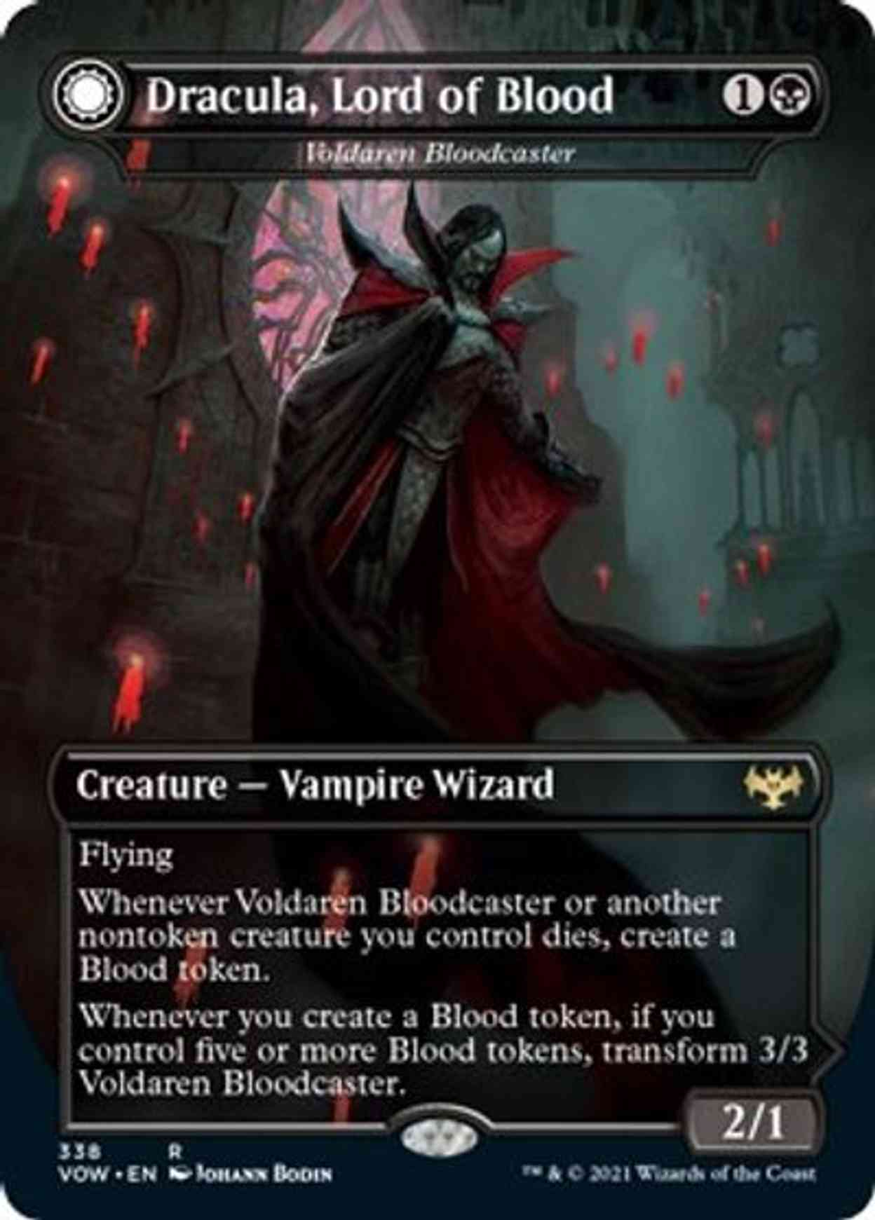 Dracula, Lord of Blood - Voldaren Bloodcaster magic card front