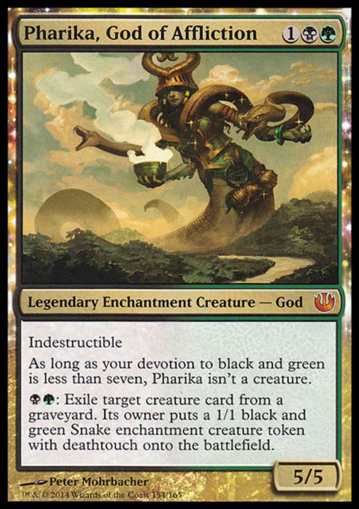 Pharika, God of Affliction magic card front