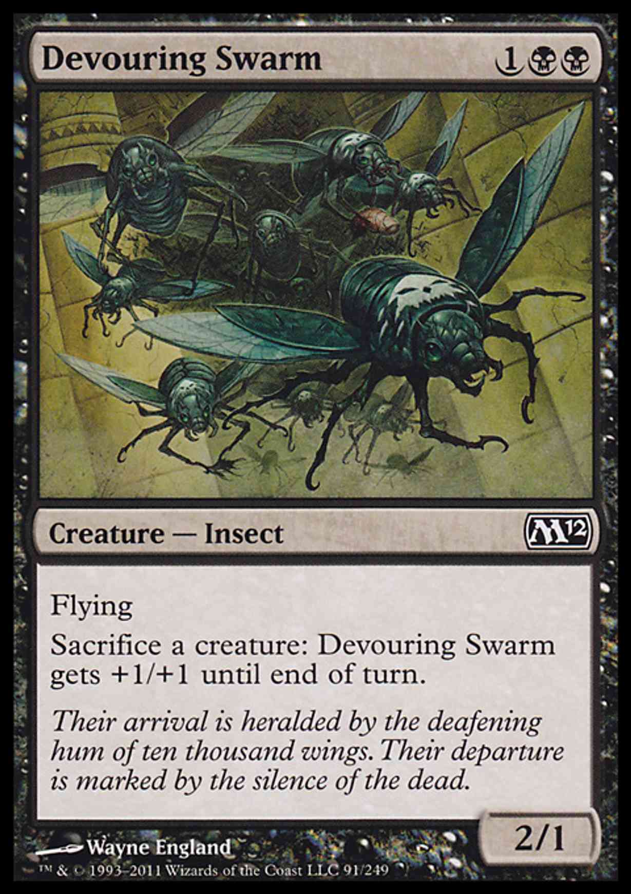 Devouring Swarm magic card front
