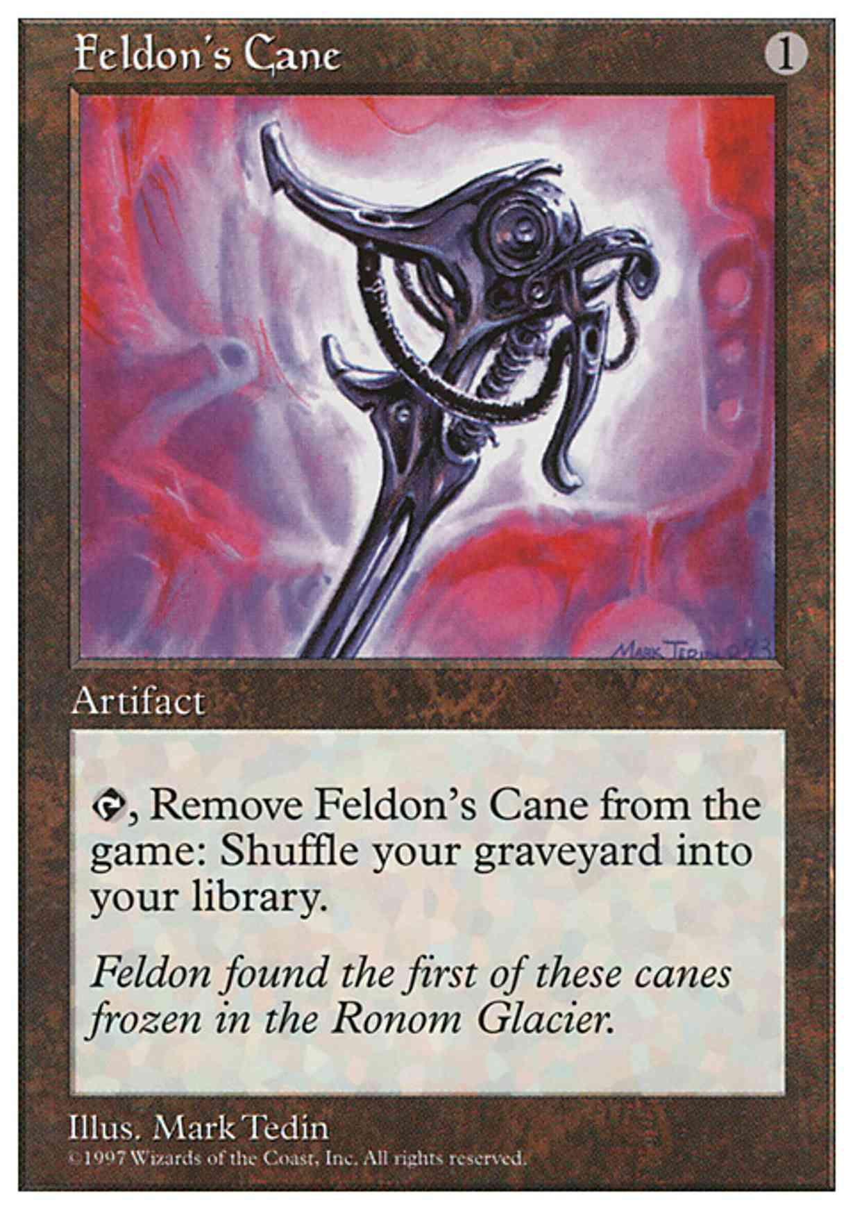 Feldon's Cane magic card front