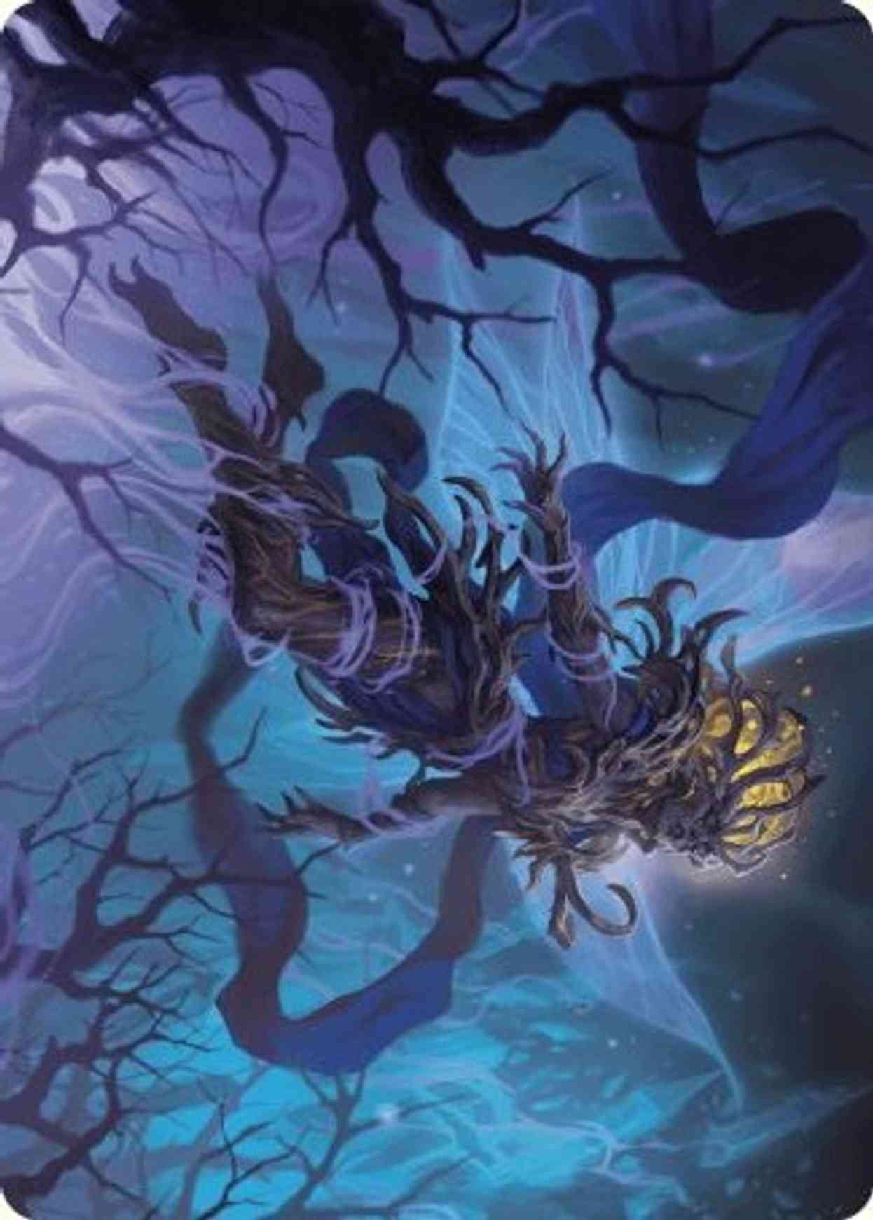 Sleep-Cursed Faerie Art Card magic card front