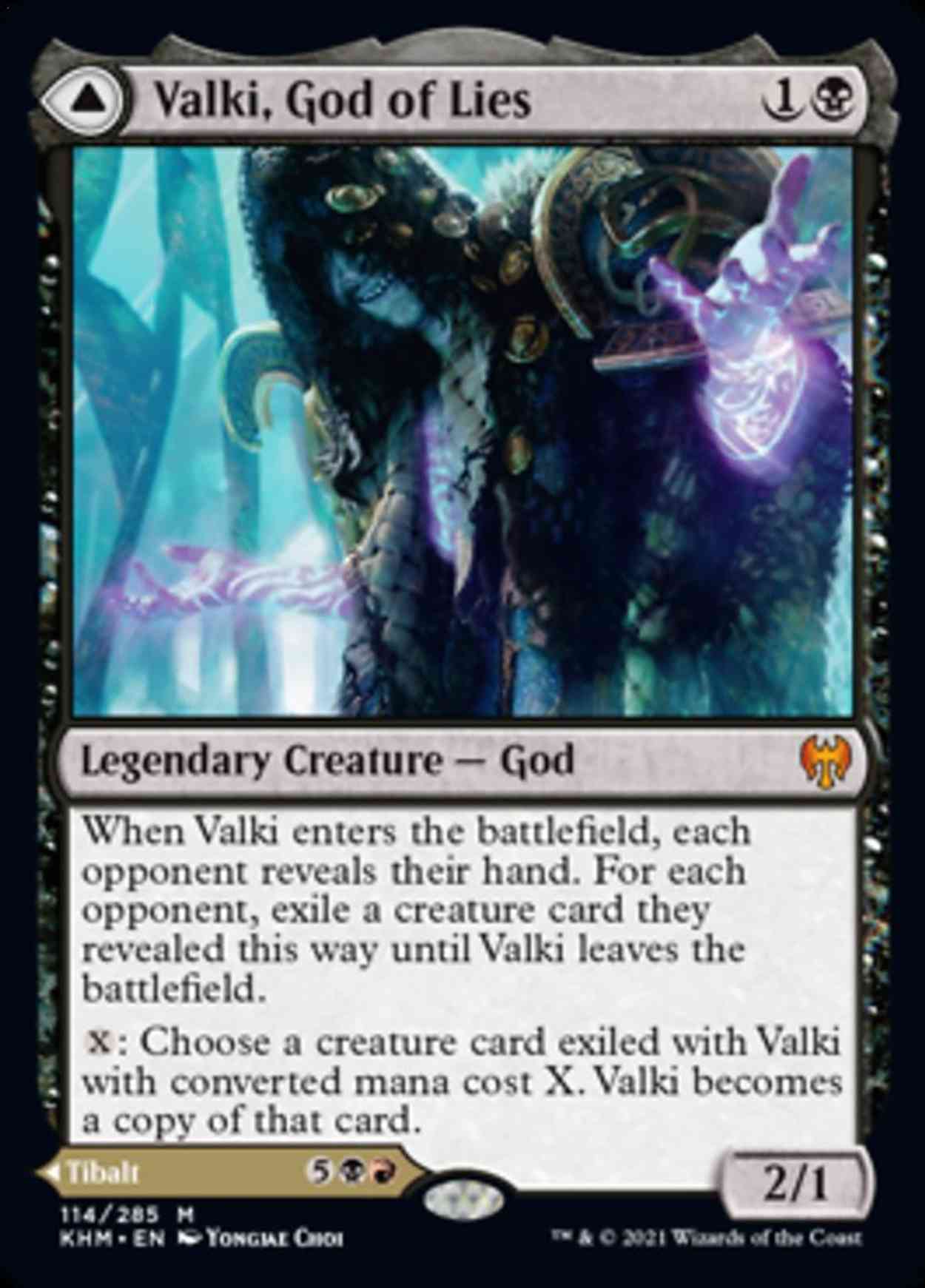 Valki, God of Lies magic card front