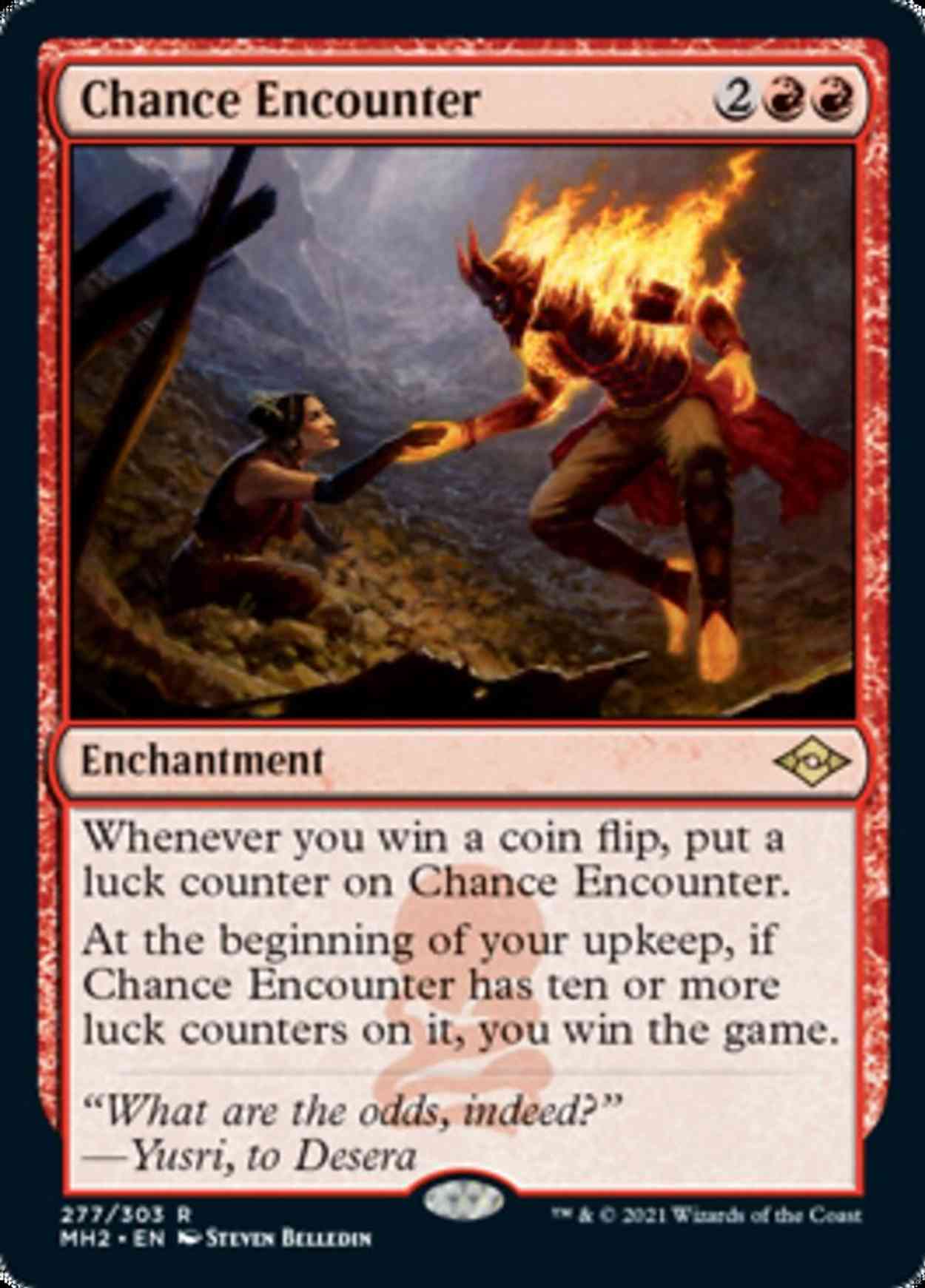 Chance Encounter magic card front