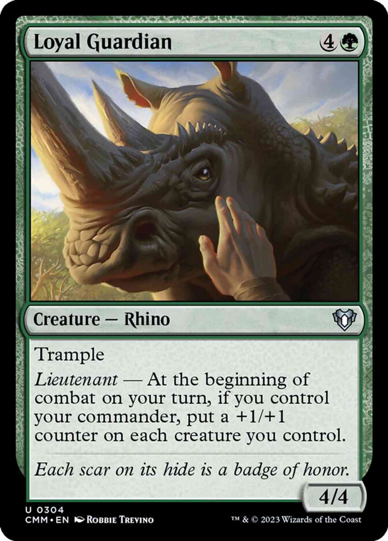 Loyal Guardian magic card front