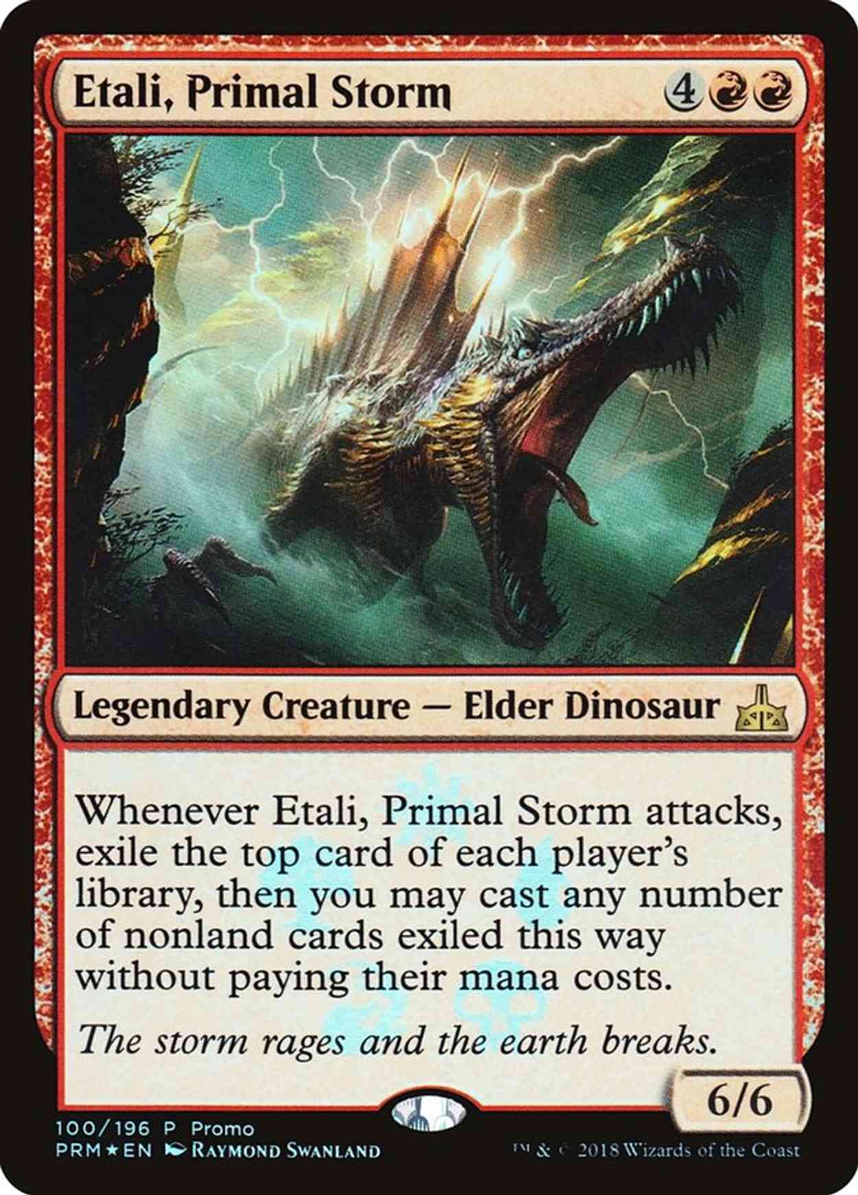 Etali, Primal Storm magic card front