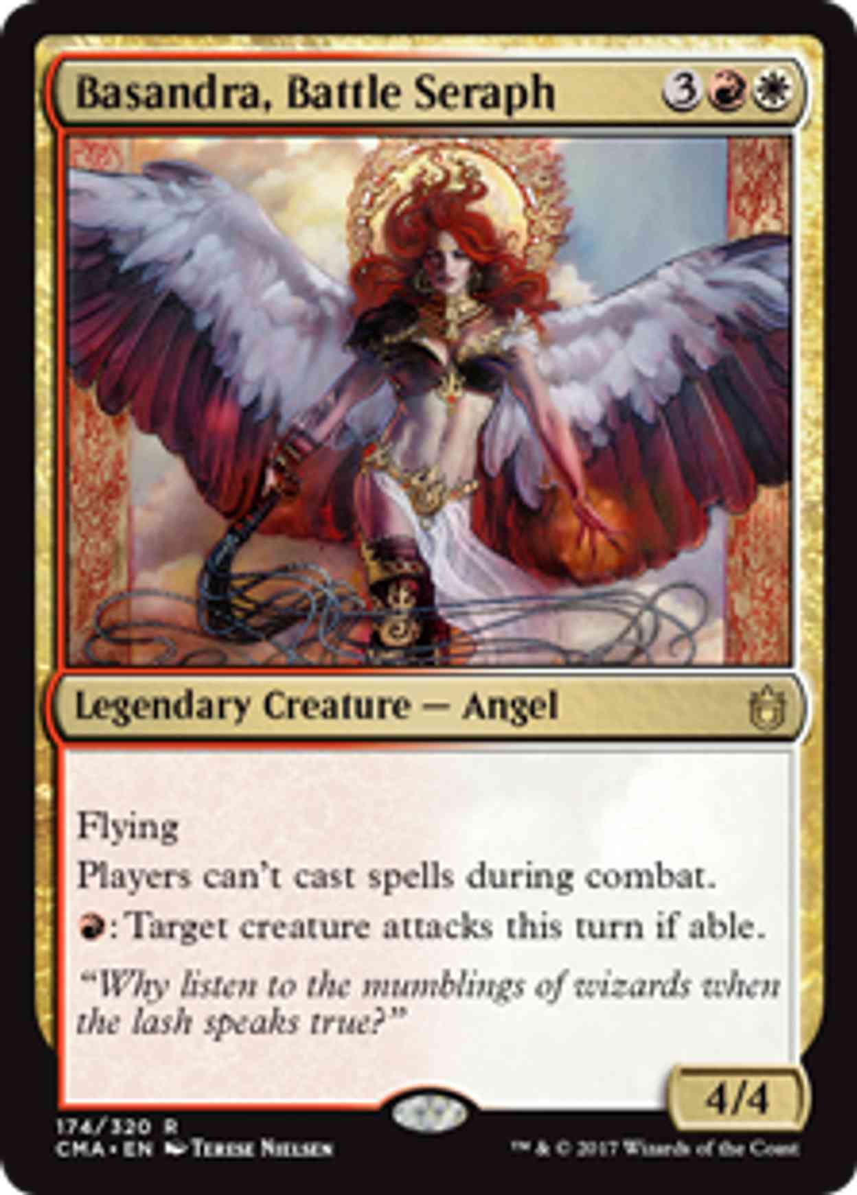 Basandra, Battle Seraph magic card front