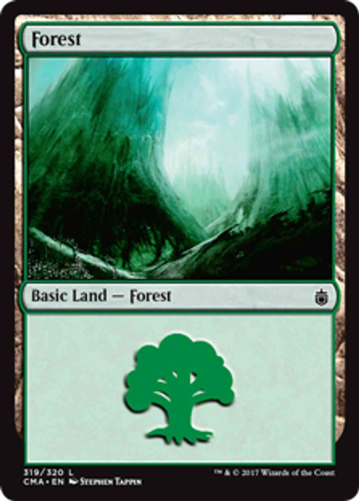 Forest (319) magic card front
