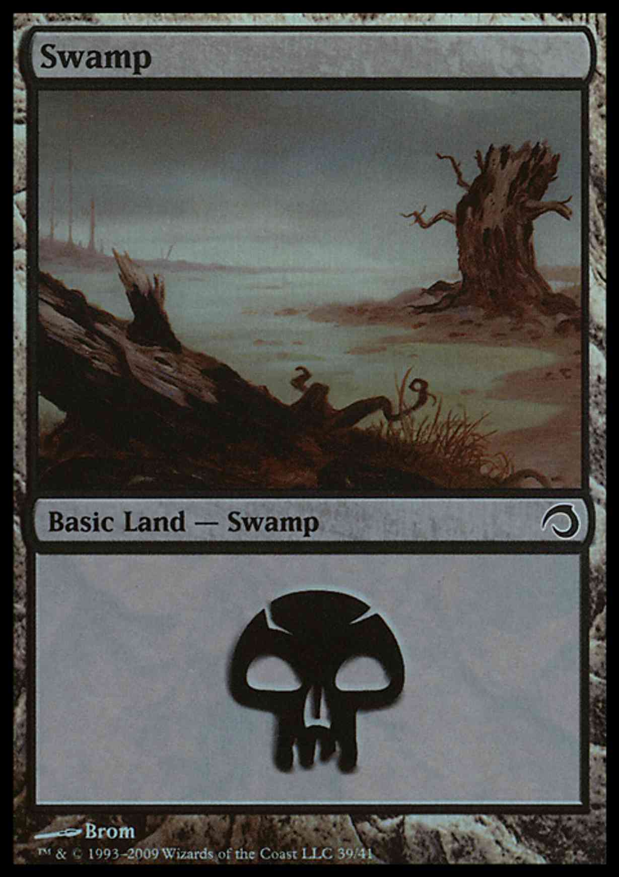 Swamp (39)  magic card front