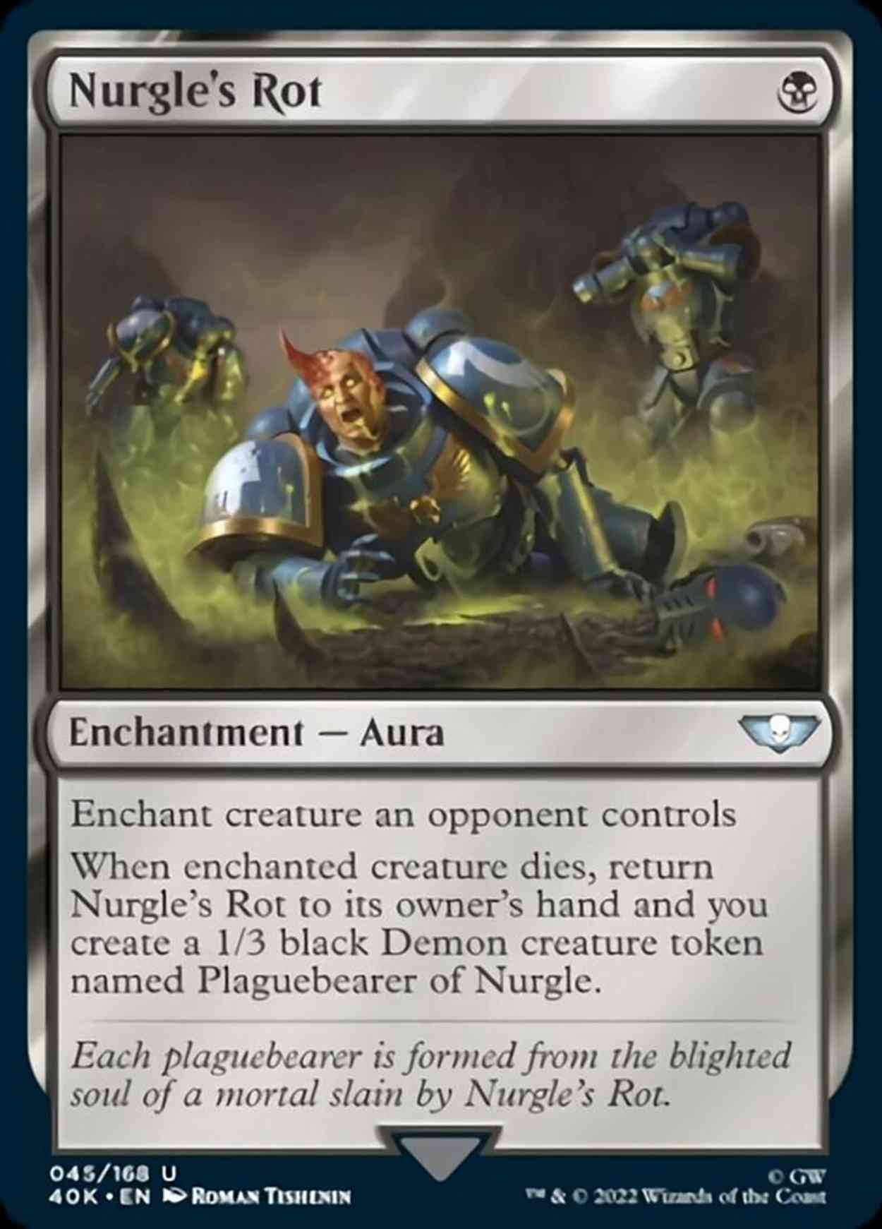 Nurgle's Rot magic card front