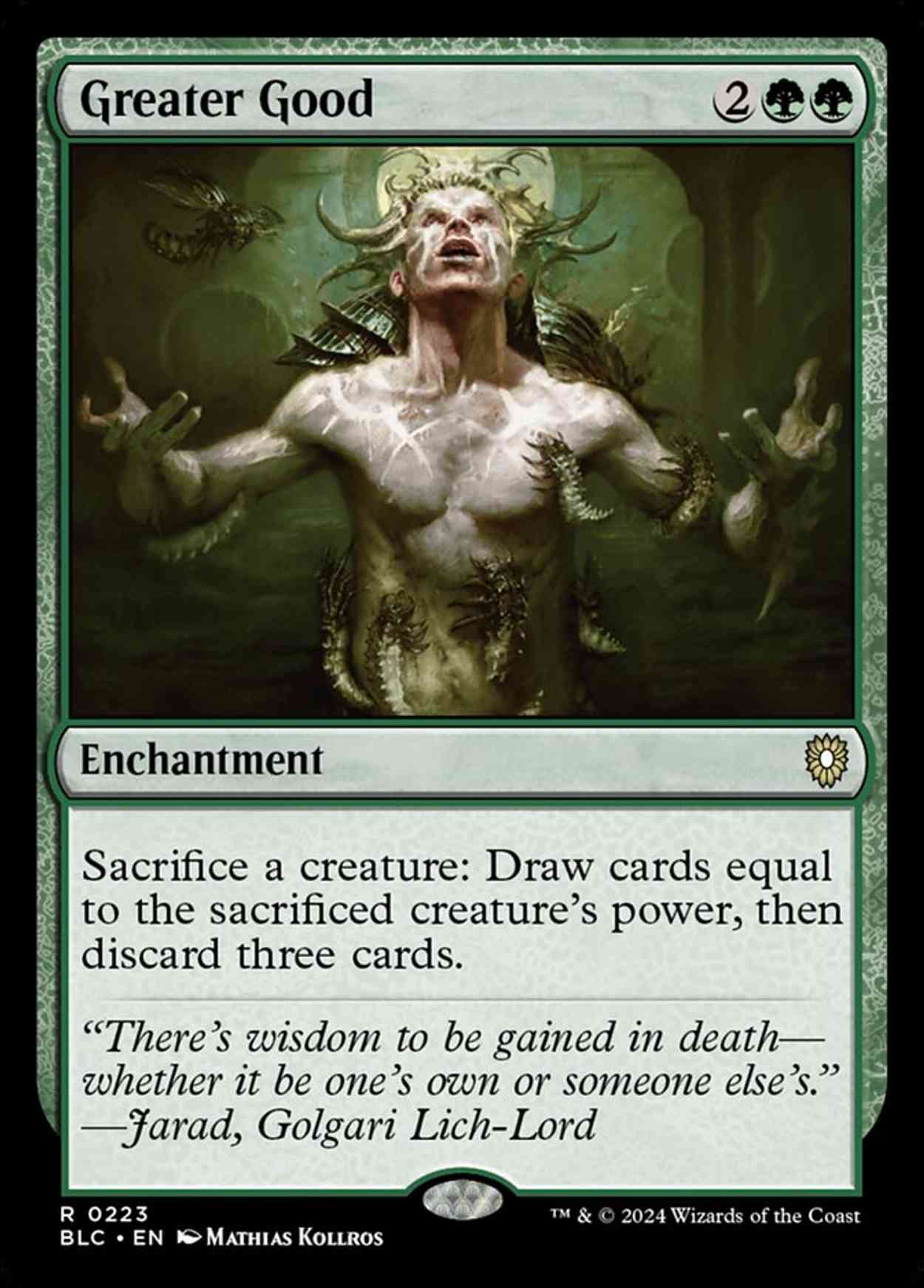 Greater Good magic card front