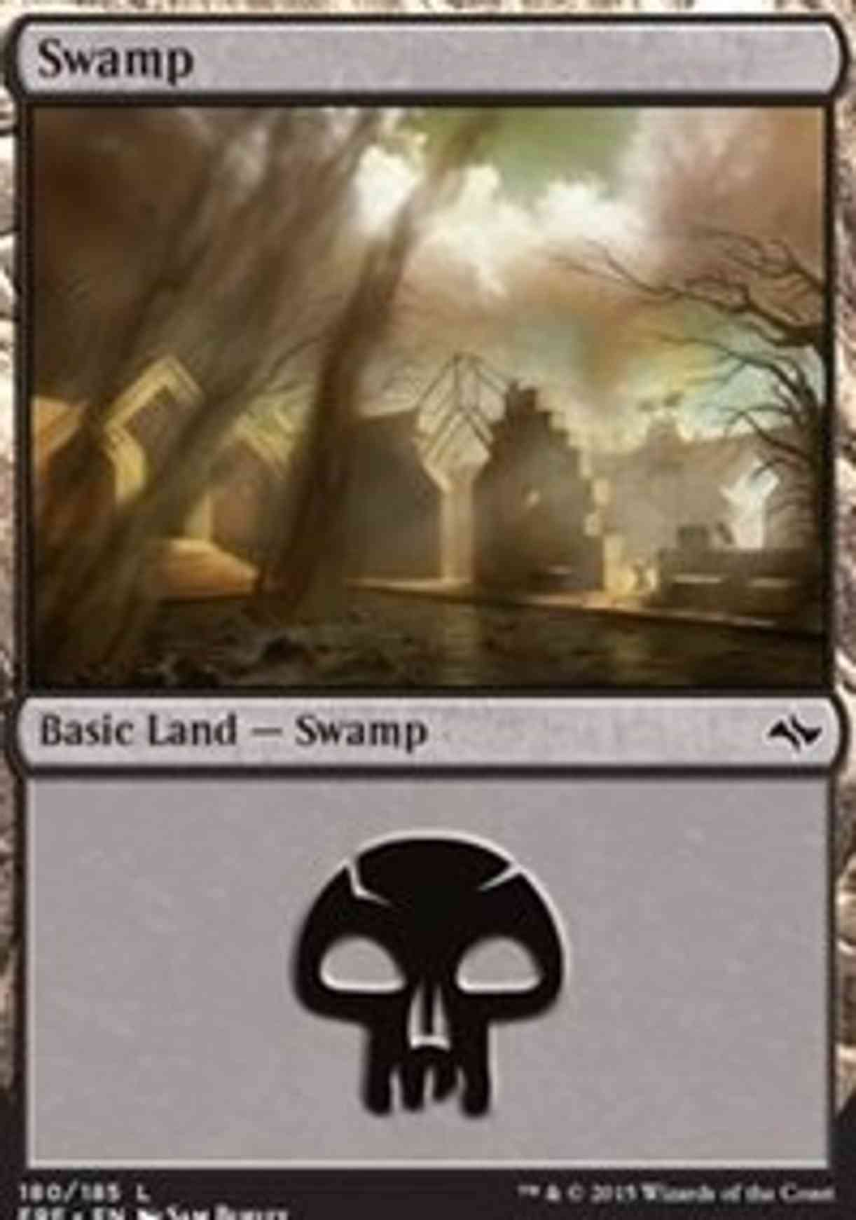Swamp (180) magic card front