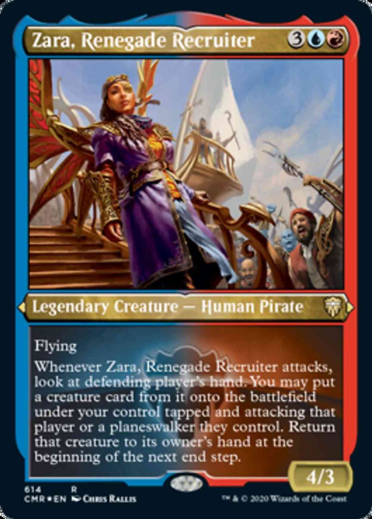Zara, Renegade Recruiter (Foil Etched) magic card front