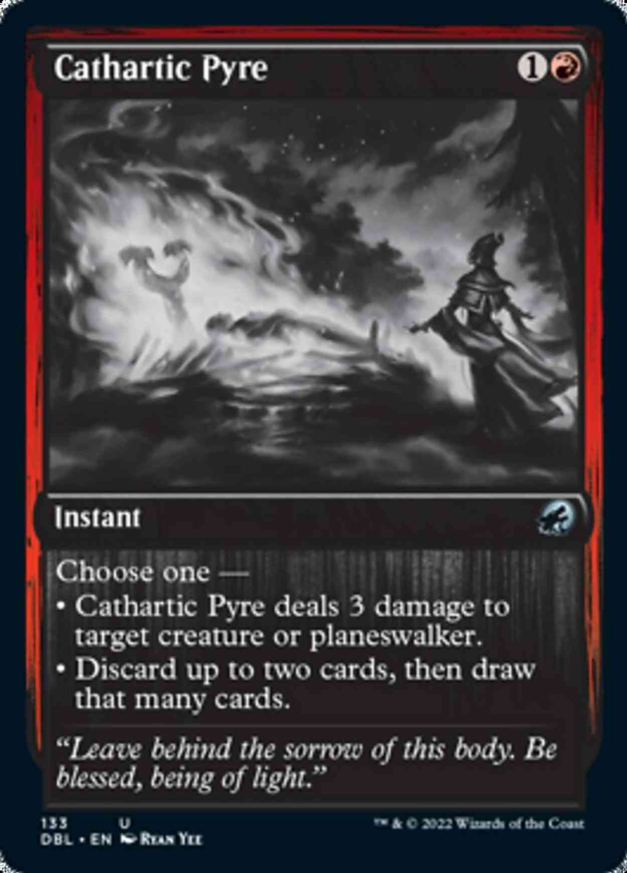 Cathartic Pyre magic card front