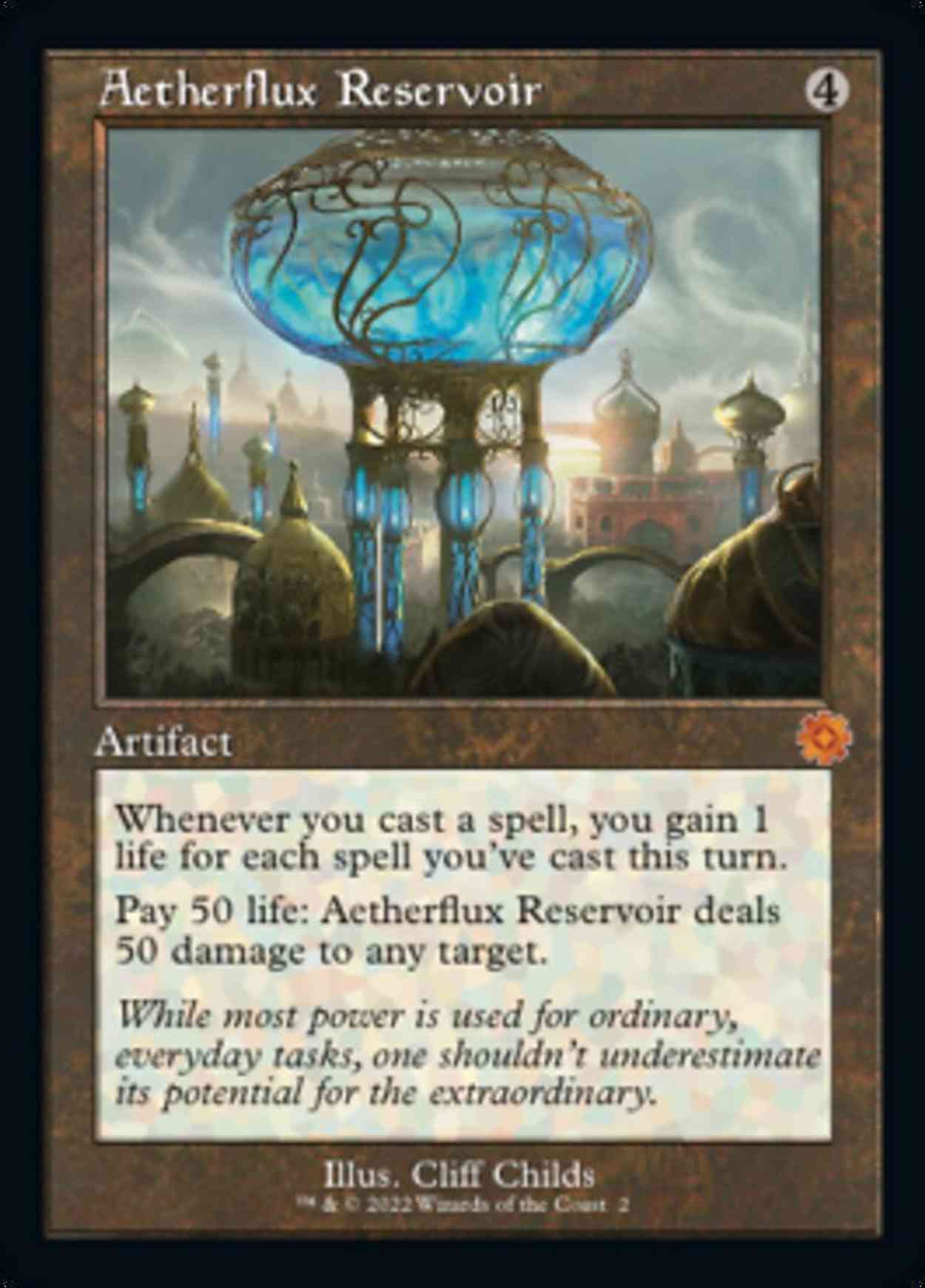 Aetherflux Reservoir magic card front