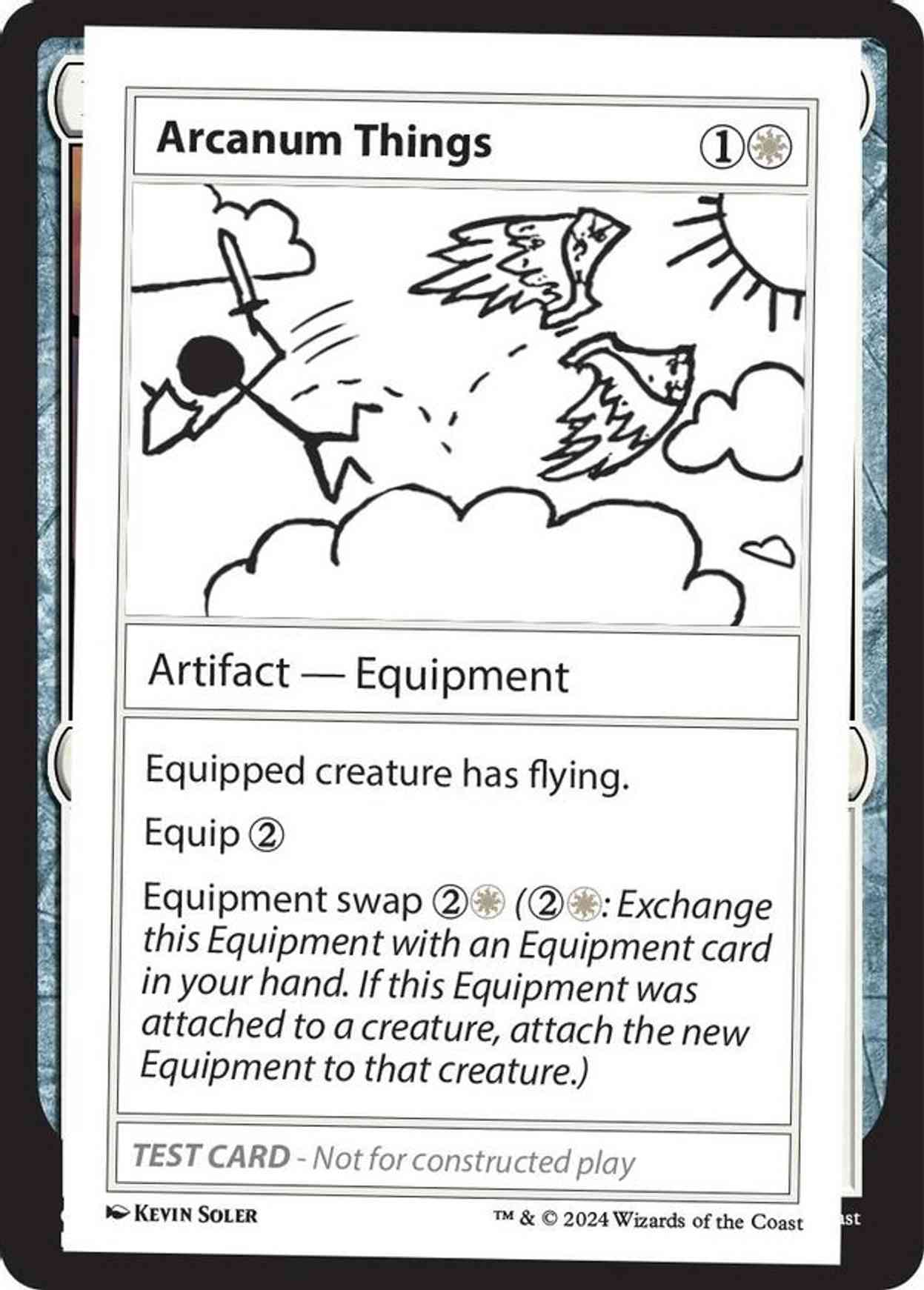 Arcanum Things magic card front