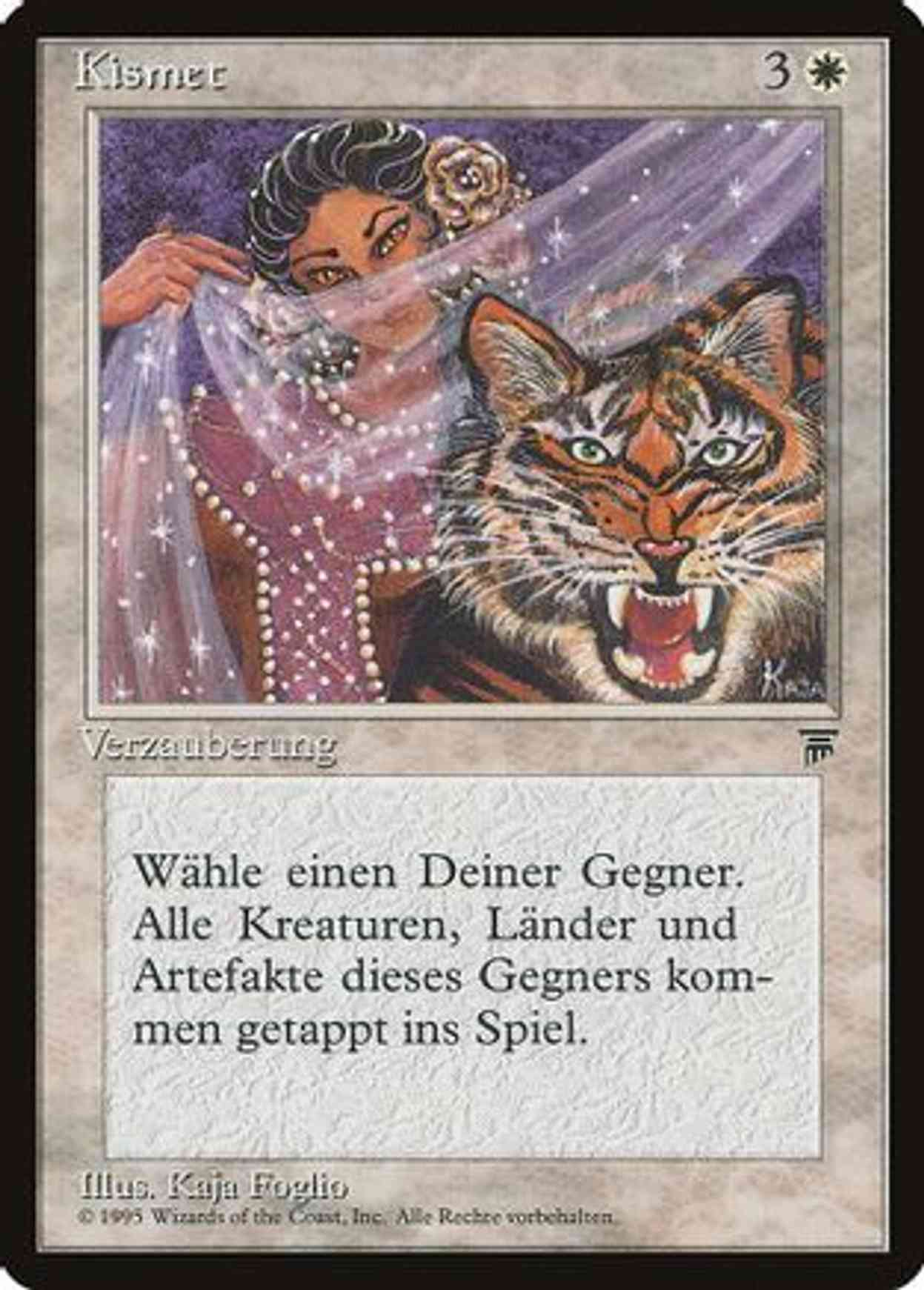Kismet (German) magic card front