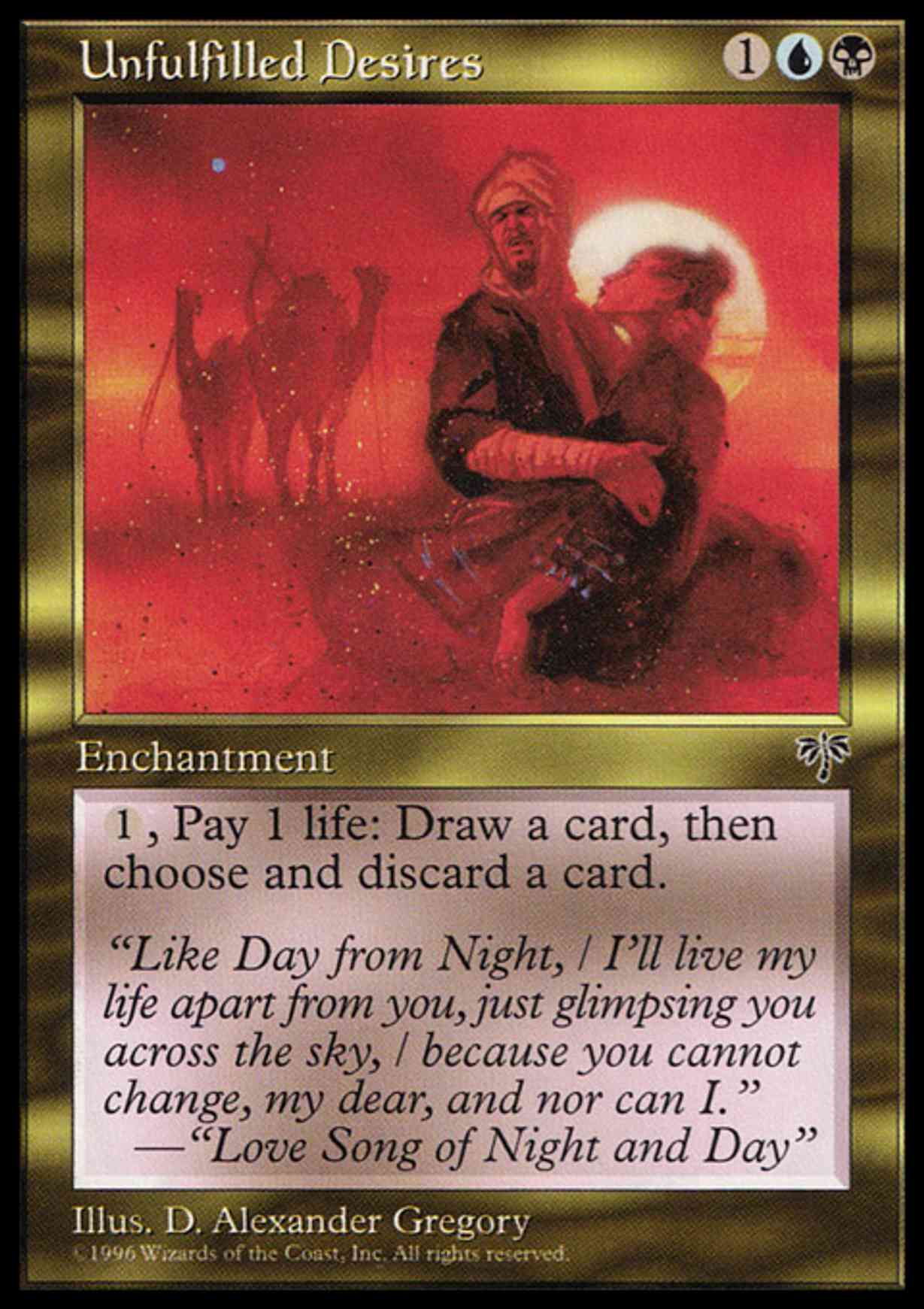 Unfulfilled Desires magic card front