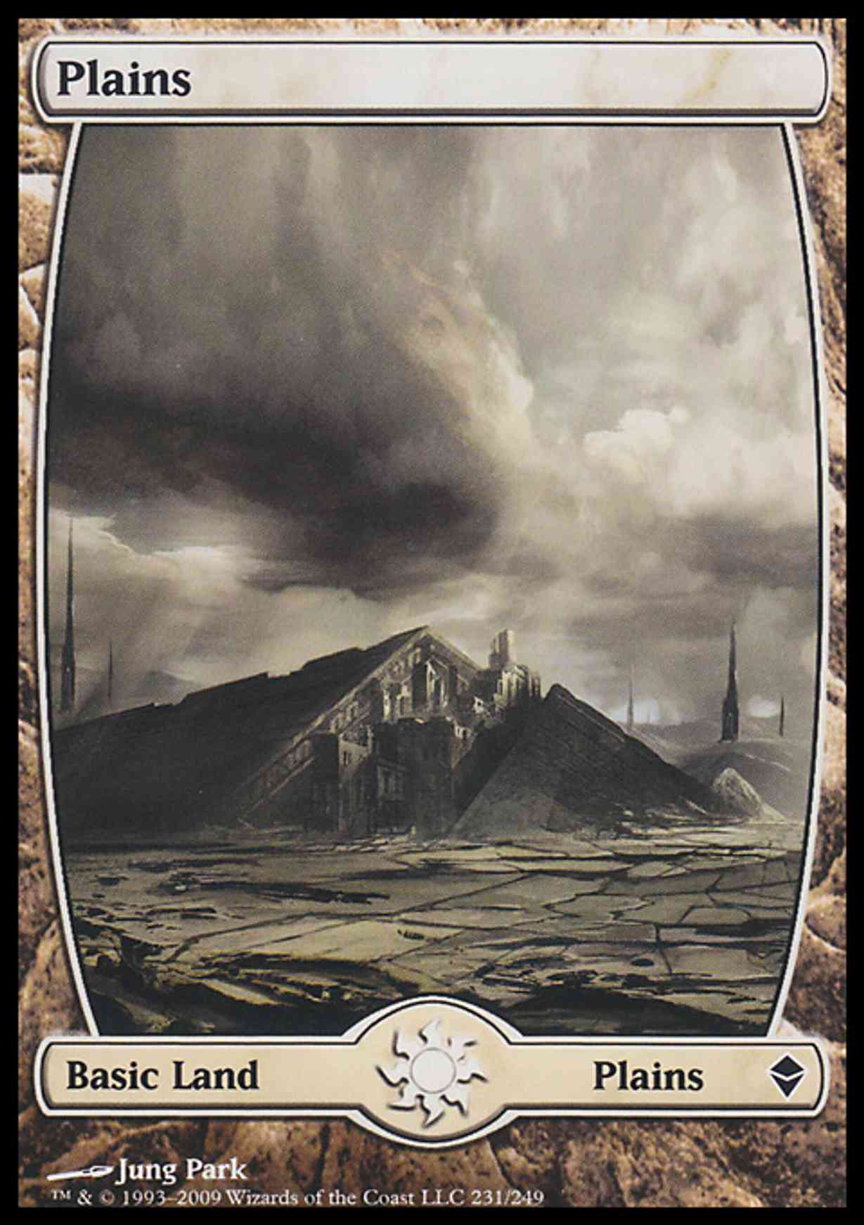 Plains (231) - Full Art magic card front